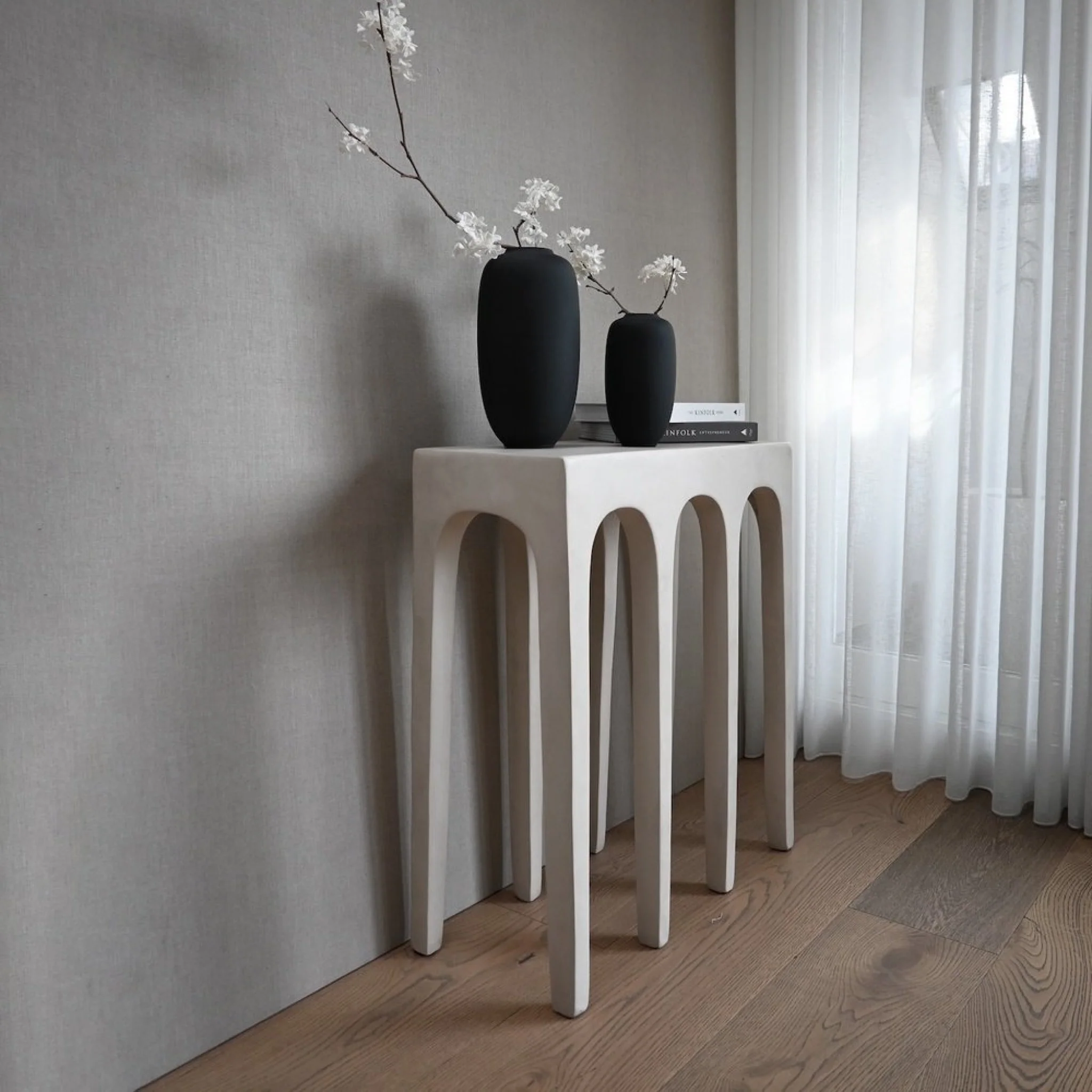 101 COPENHAGEN Bow Console, Birch - Image 4