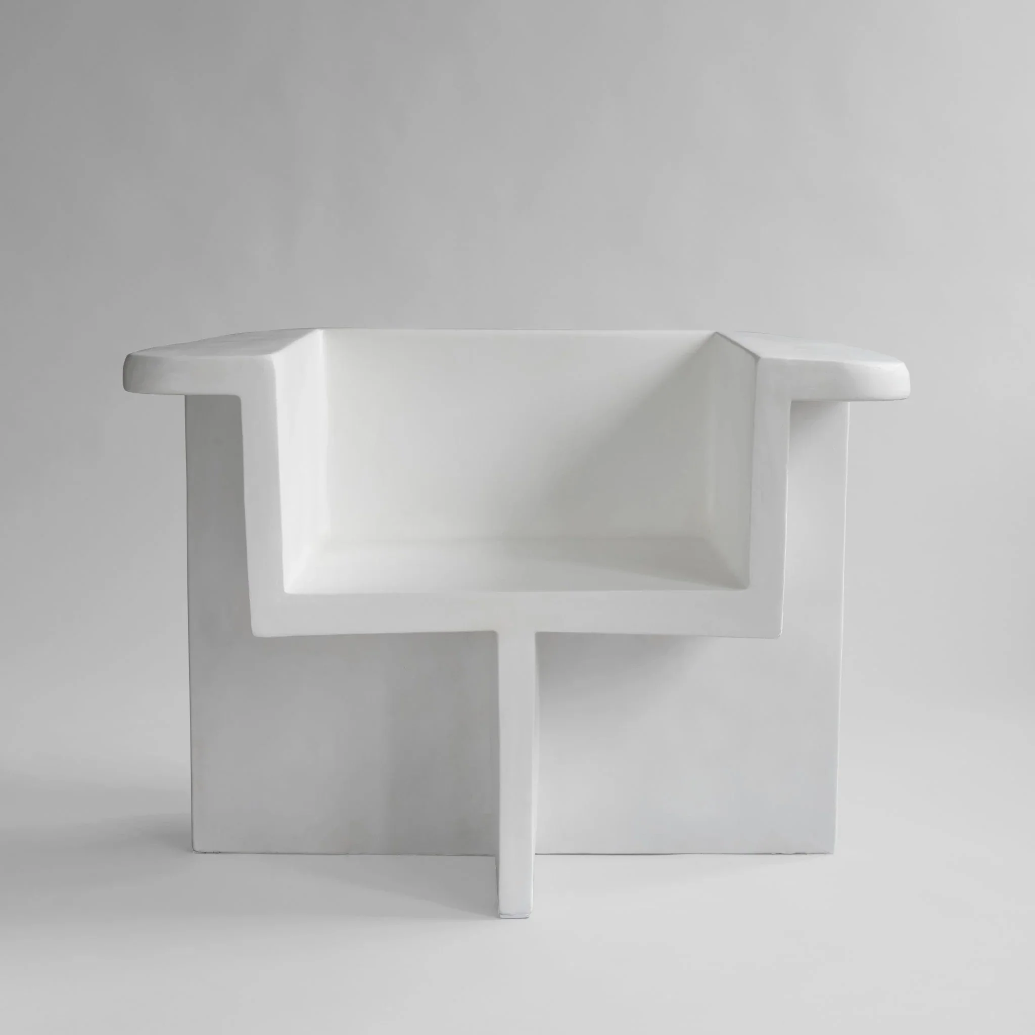 PRE-ORDER │ 101 COPENHAGEN Brutus Lounge Chair, Bone White