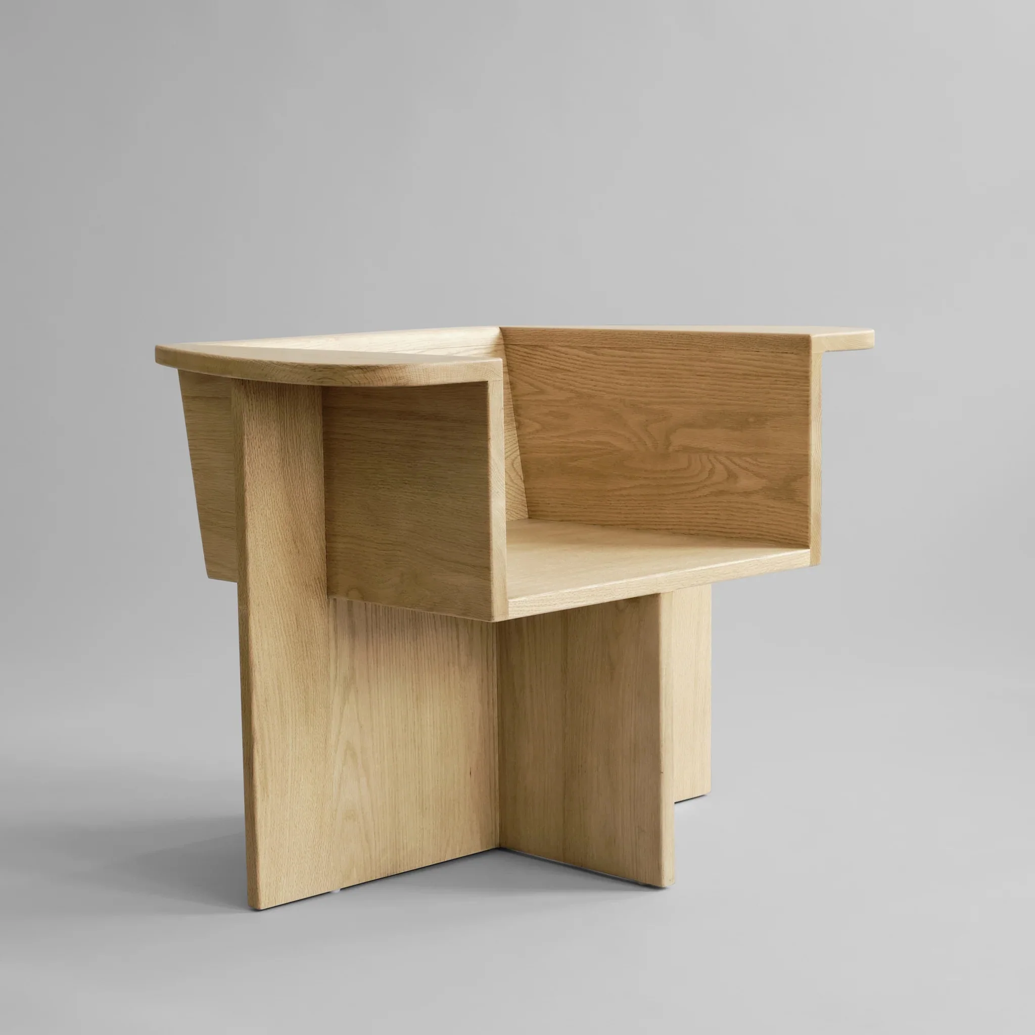 PRE-ORDER │ 101 COPENHAGEN Brutus Lounge Chair, Natural Oak - Image 2