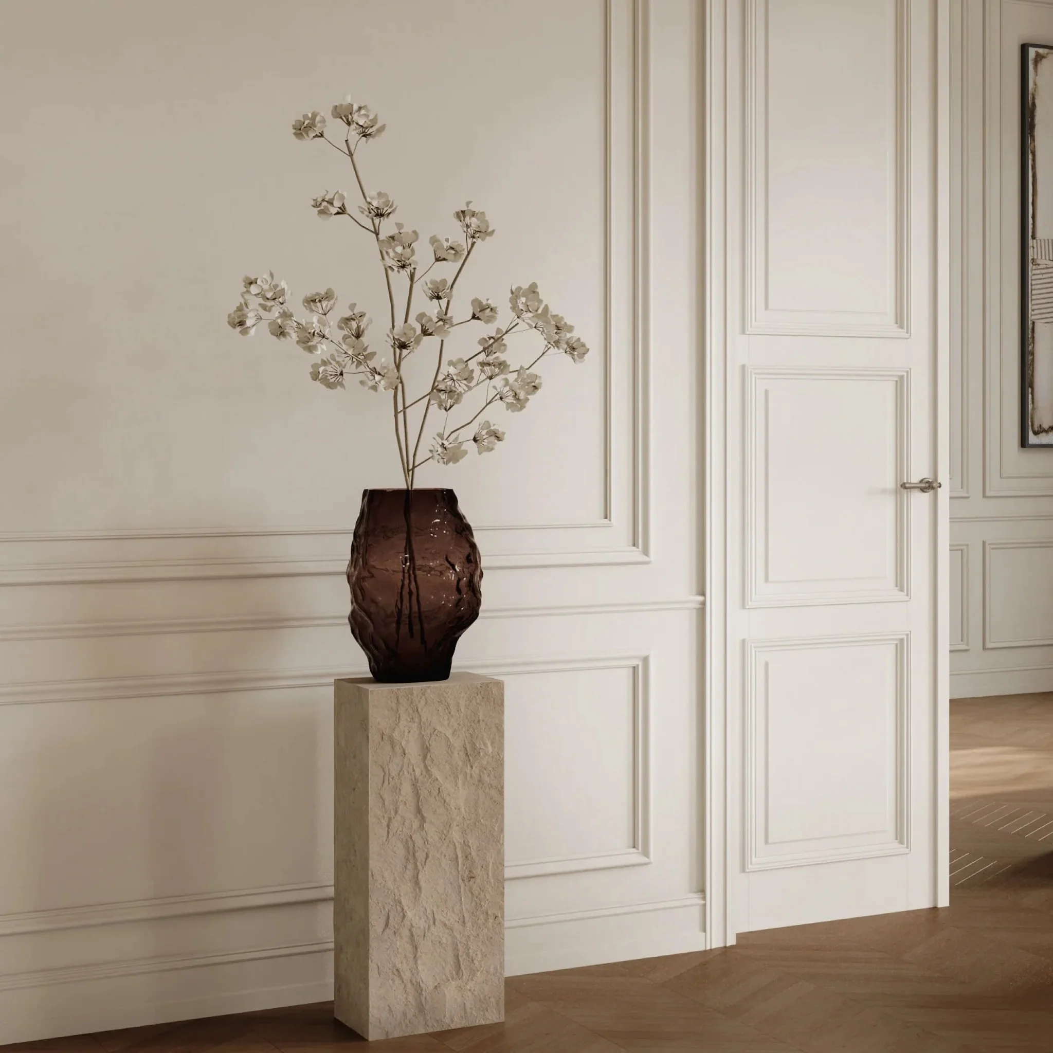 PRE-ORDER │ 101 COPENHAGEN Katachi Vase Big, Smoked Forest - Image 4