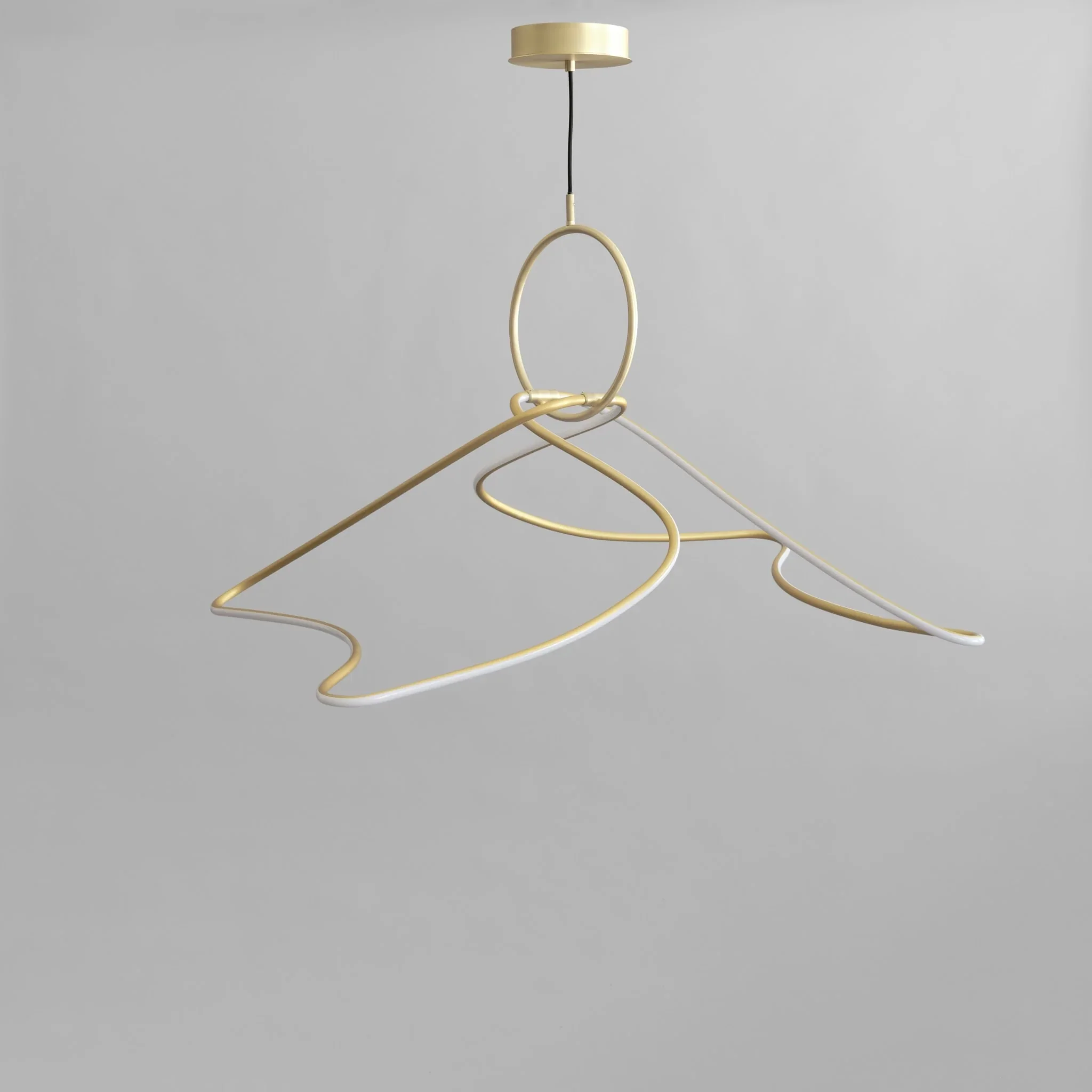 PRE-ORDER │ 101 COPENHAGEN Kumo Chandelier, Big, Brass - Image 4