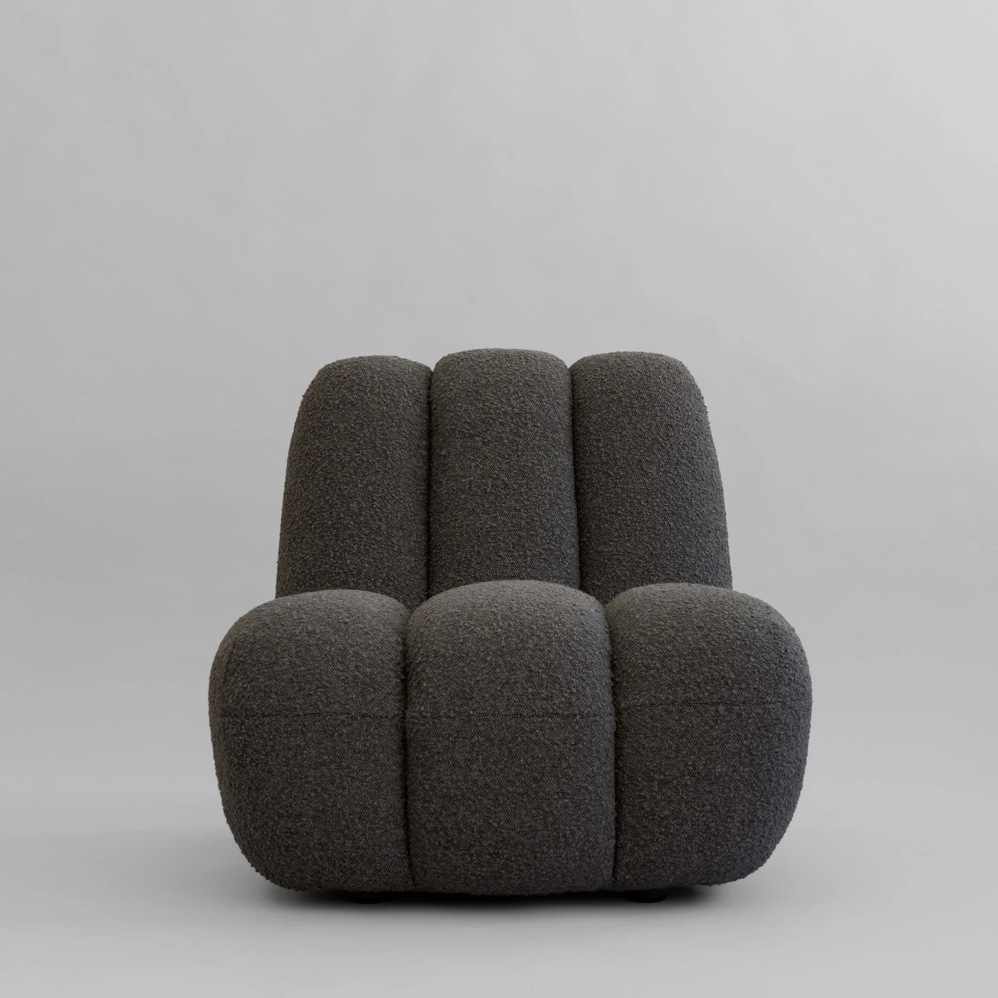 PRE-ORDER │ 101 COPENHAGEN Toe Chair, Deep Taupe Bouclé