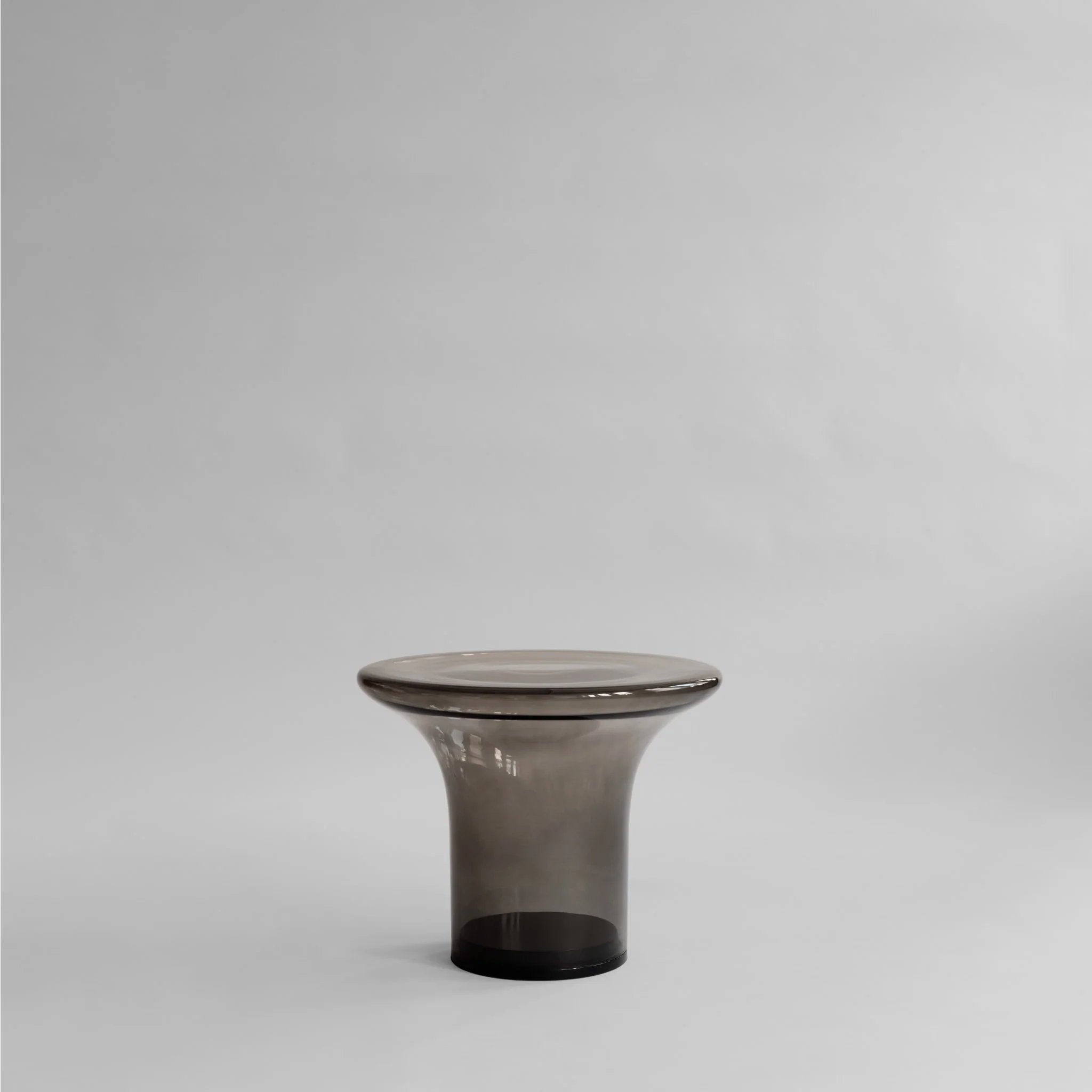 101 COPENHAGEN Trumpet Table, Low, H35cm, Smoked Forest
