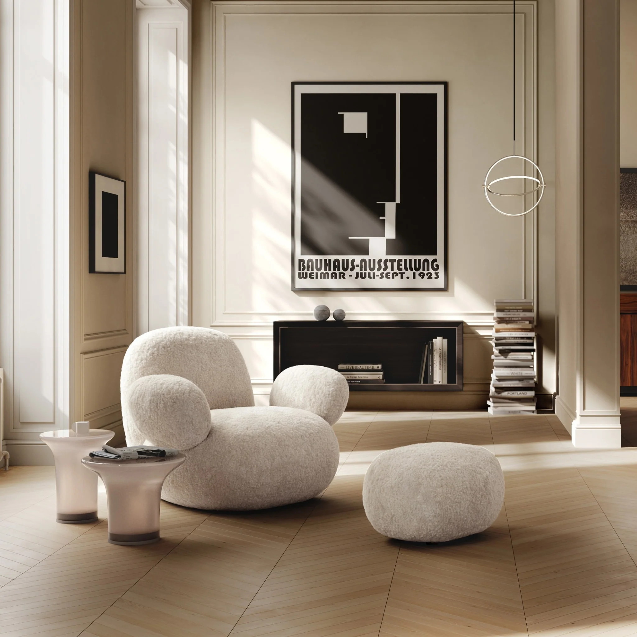 PRE-ORDER │ 101 COPENHAGEN Trumpet Table, Low, H35cm, Smoked Desert - Image 3