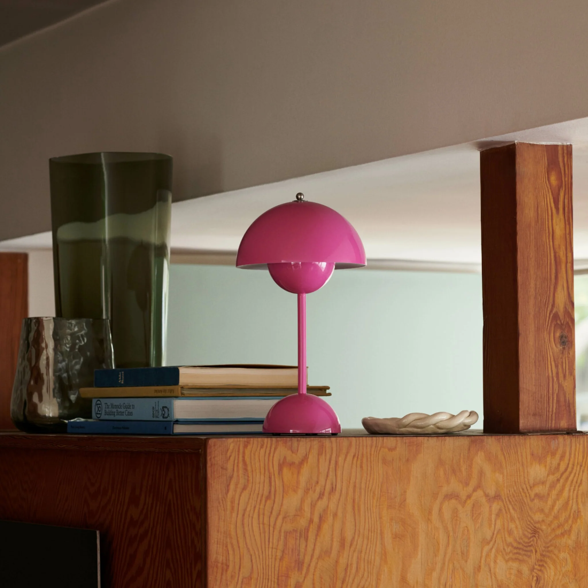 &TRADITION Flowerpot Portable Lamp VP9, Tangy Pink - Image 4