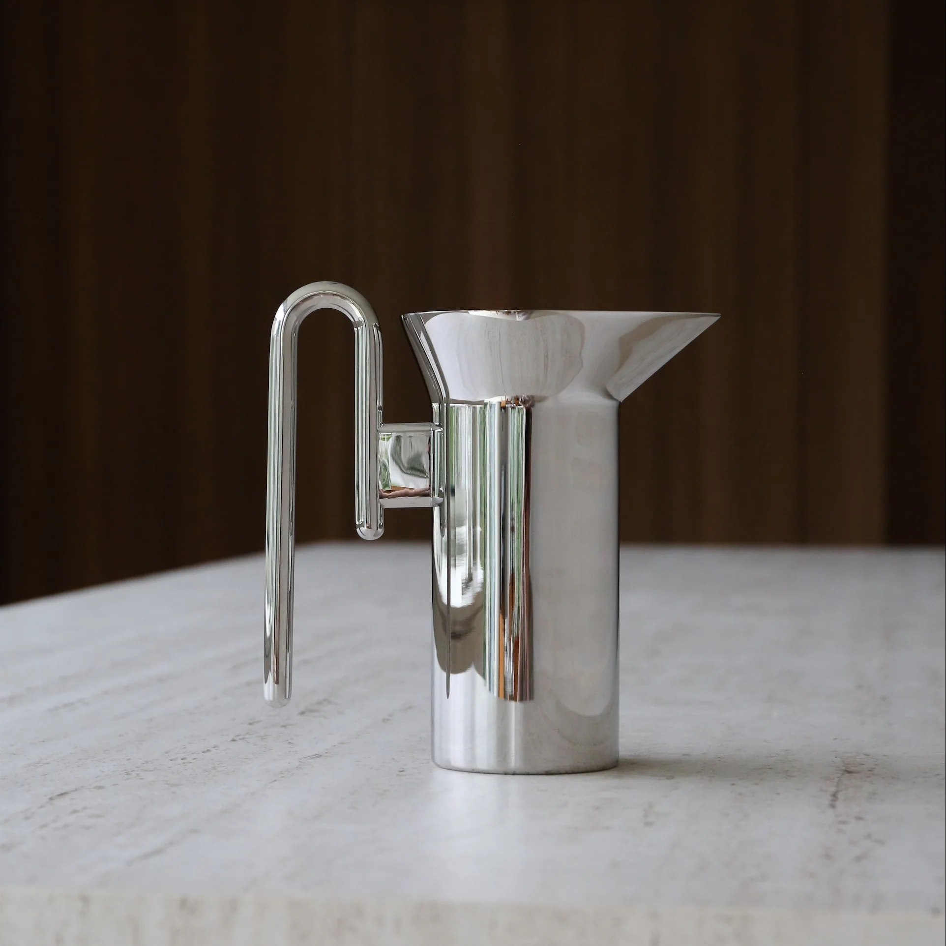 &TRADITION Momento Jug, 1L, Polished Stainless Steel - Image 6