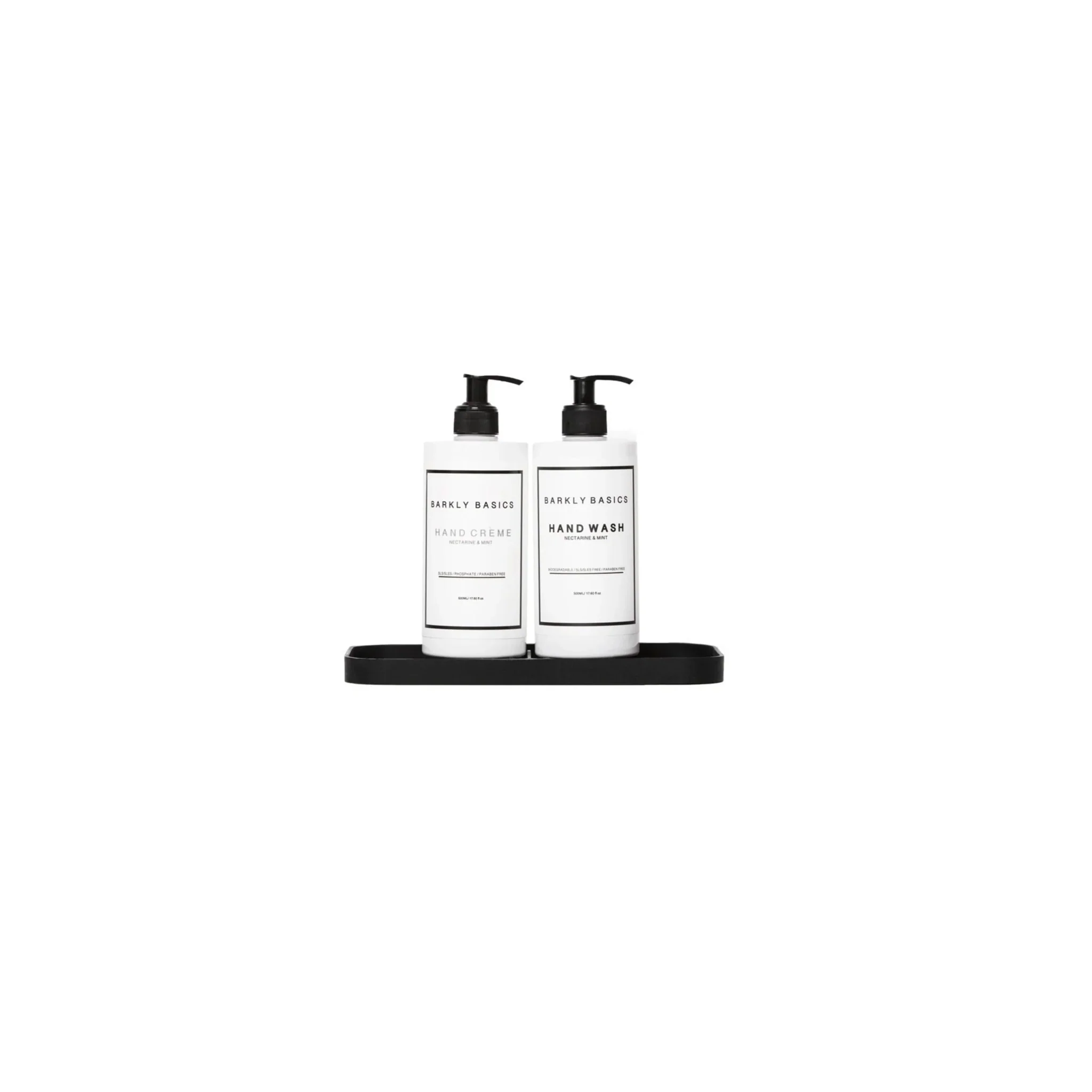 BARKLY BASICS Hand Cream, Nectarine & Mint, 500ml - Image 4
