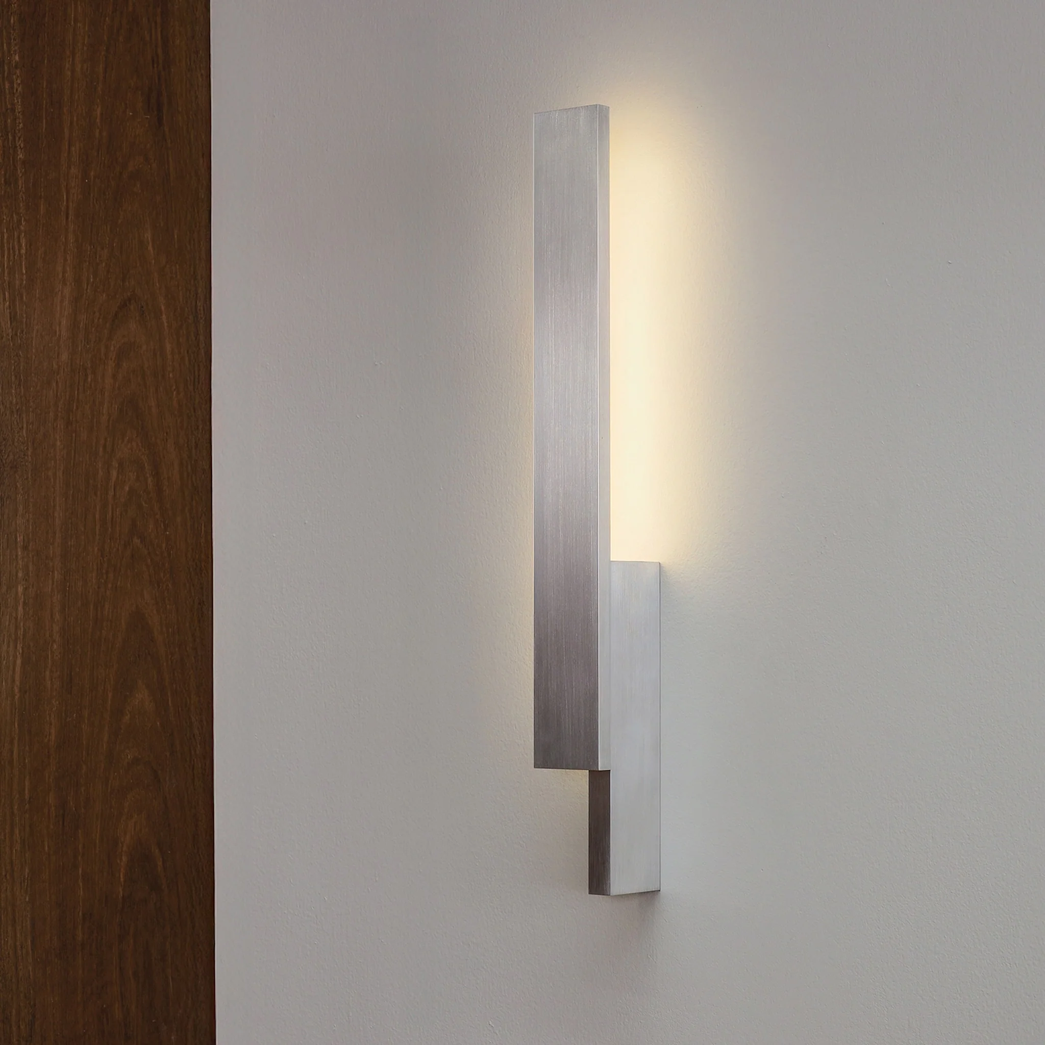 PRE-ORDER │ BEN-TOVIM DESIGN Bloc Wall Sconce, Left, Brushed Aluminium - Image 7