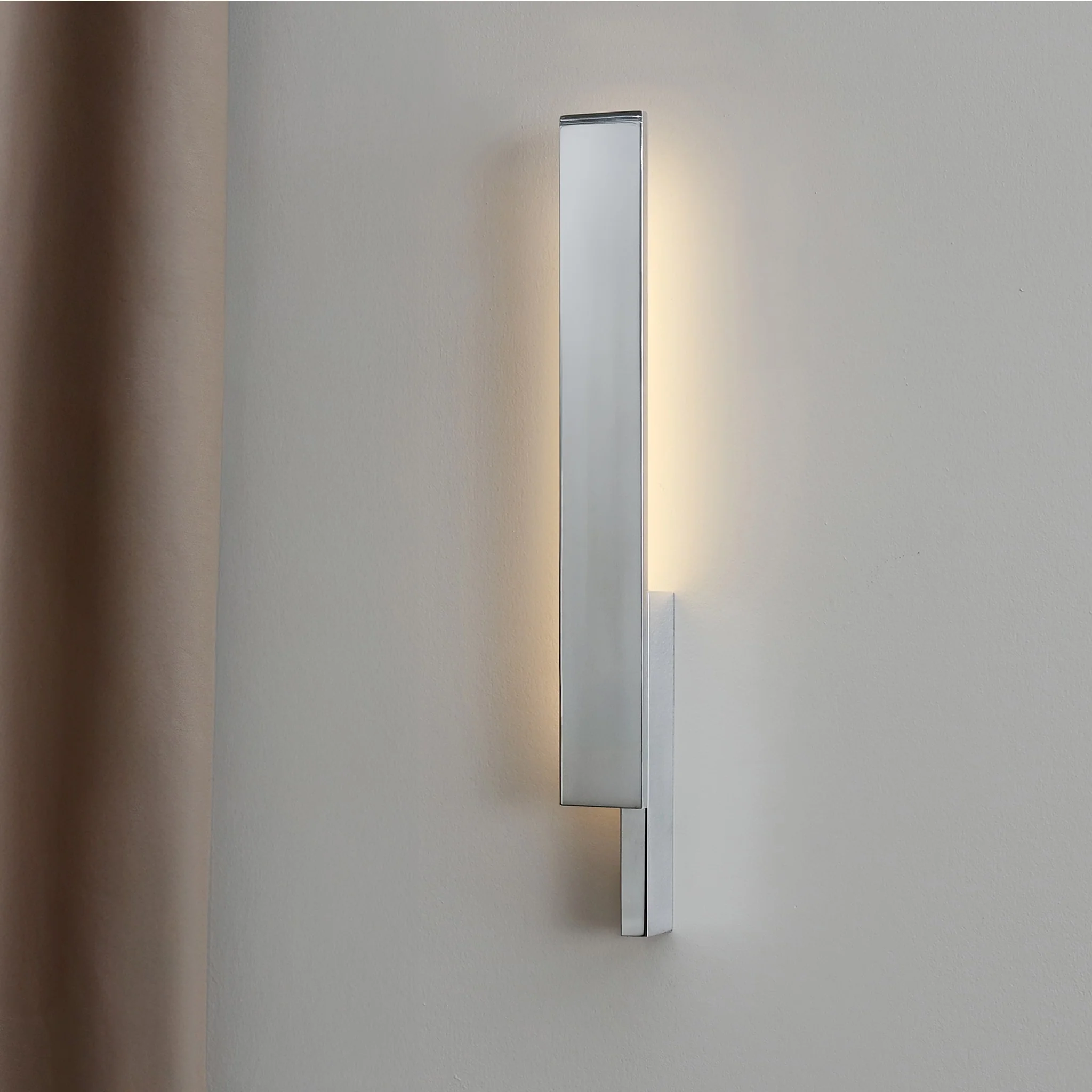 PRE-ORDER │ BEN-TOVIM DESIGN Bloc Wall Sconce, Left, Polished Aluminium