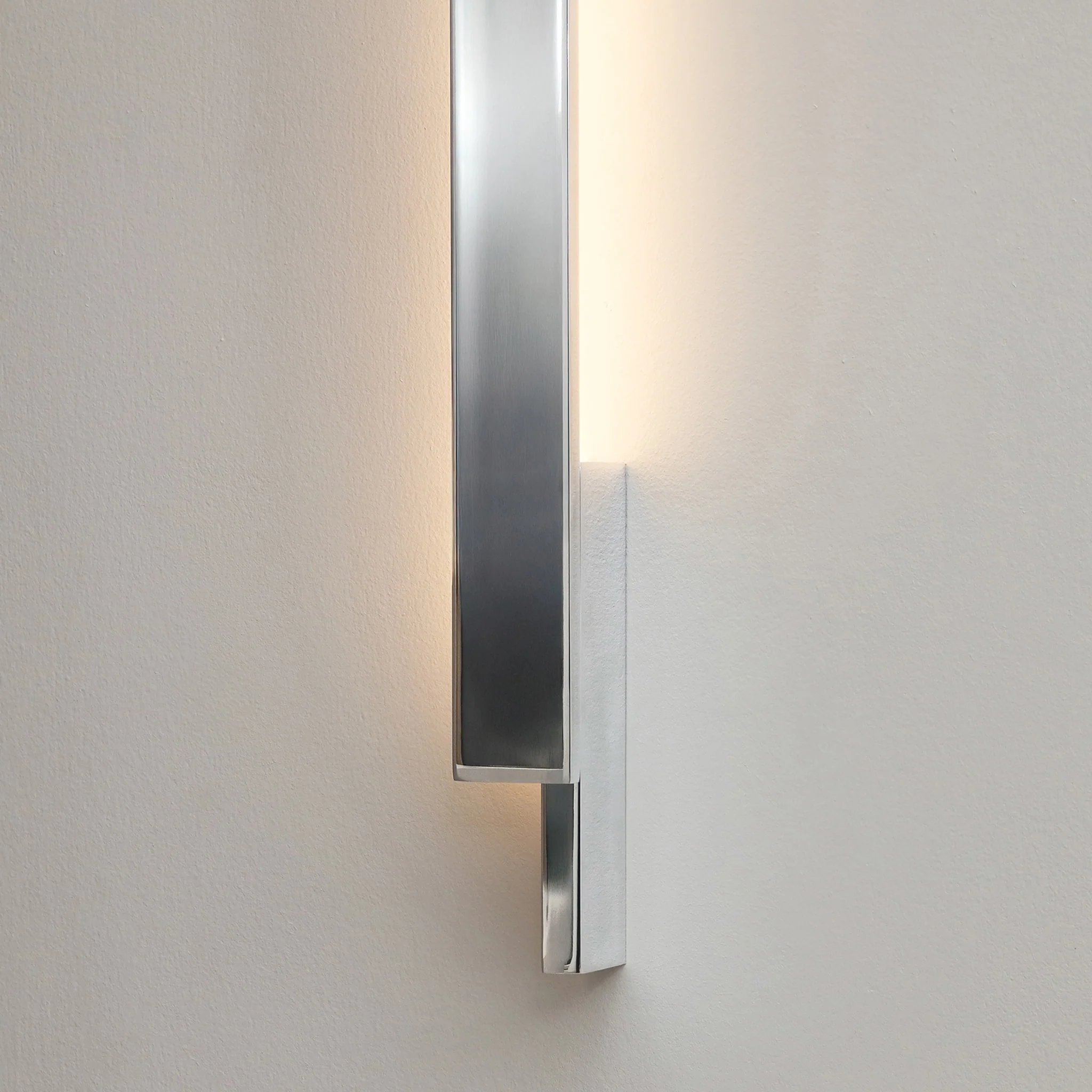 PRE-ORDER │ BEN-TOVIM DESIGN Bloc Wall Sconce, Left, Polished Aluminium - Image 2