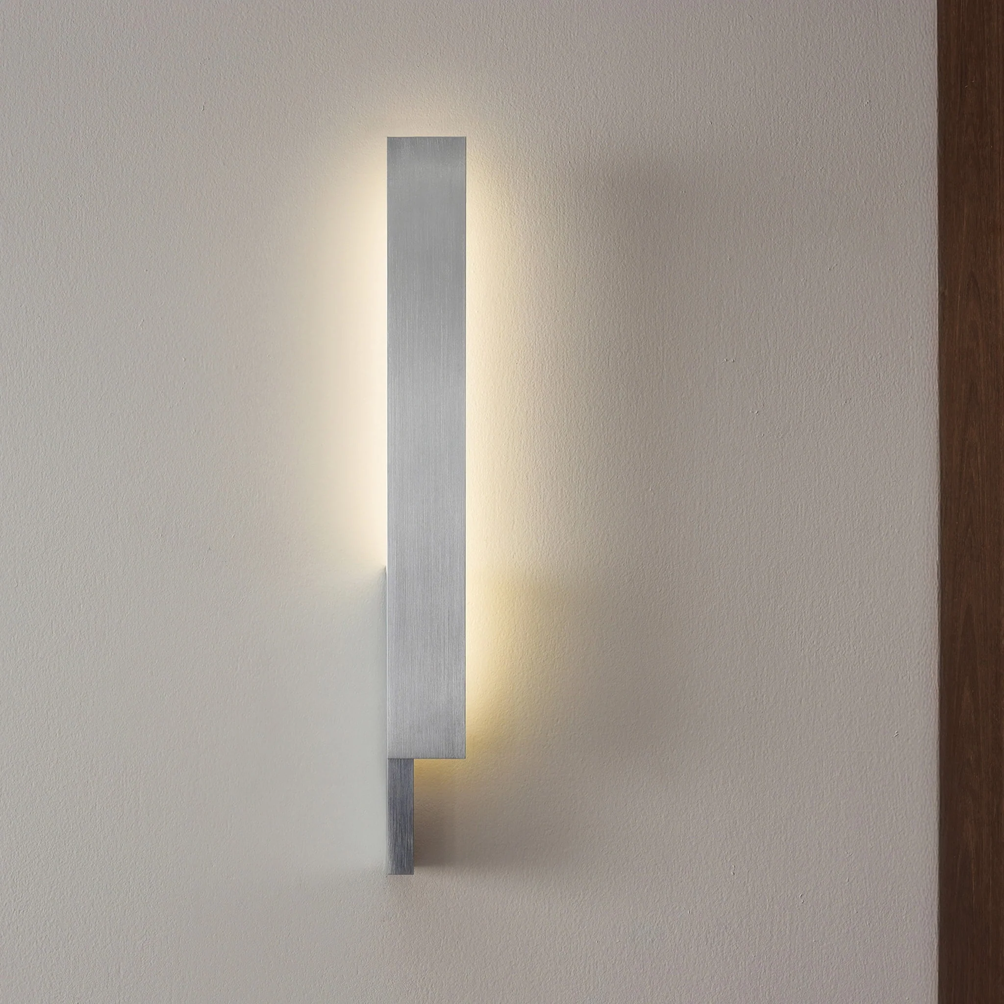 PRE-ORDER │ BEN-TOVIM DESIGN Bloc Wall Sconce, Right, Brushed Aluminium - Image 2