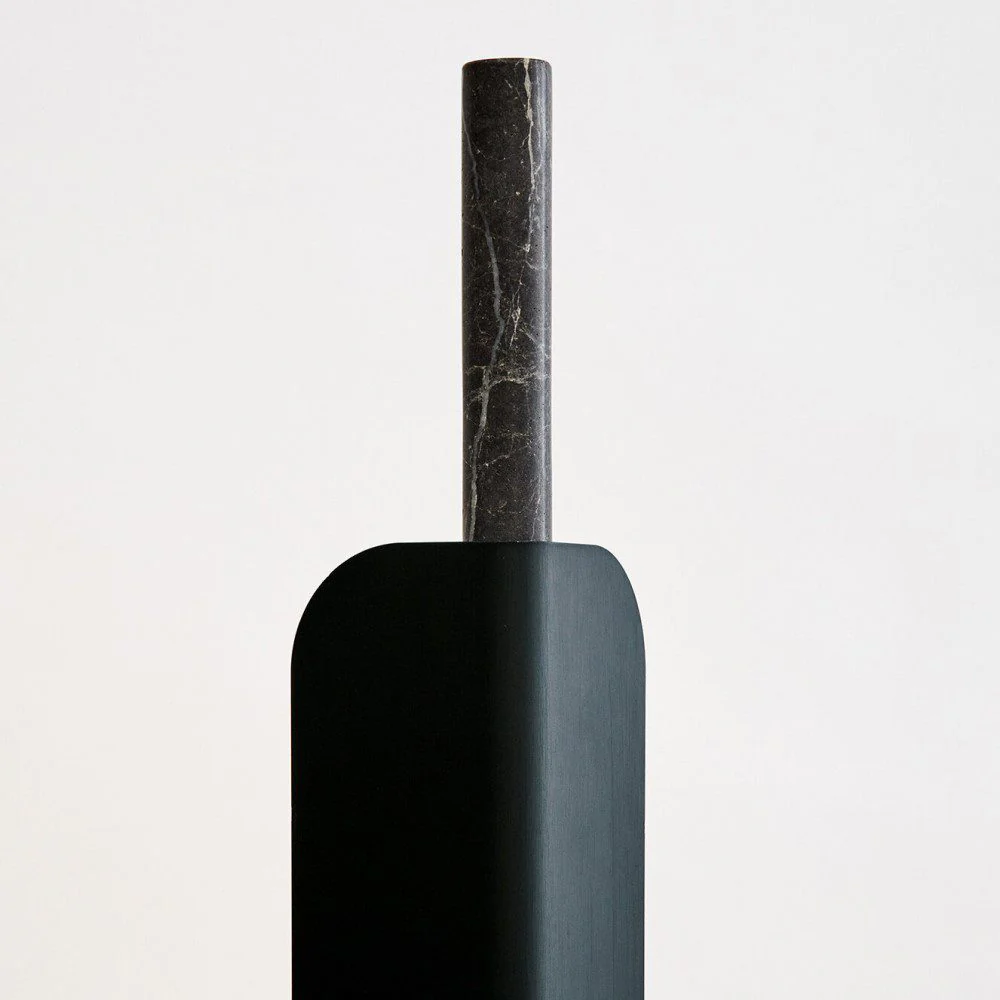 PRE-ORDER │ BEN TOVIM DESIGN Formation Floor Lamp, Grey Marble/Deep Sea Fins - Image 4