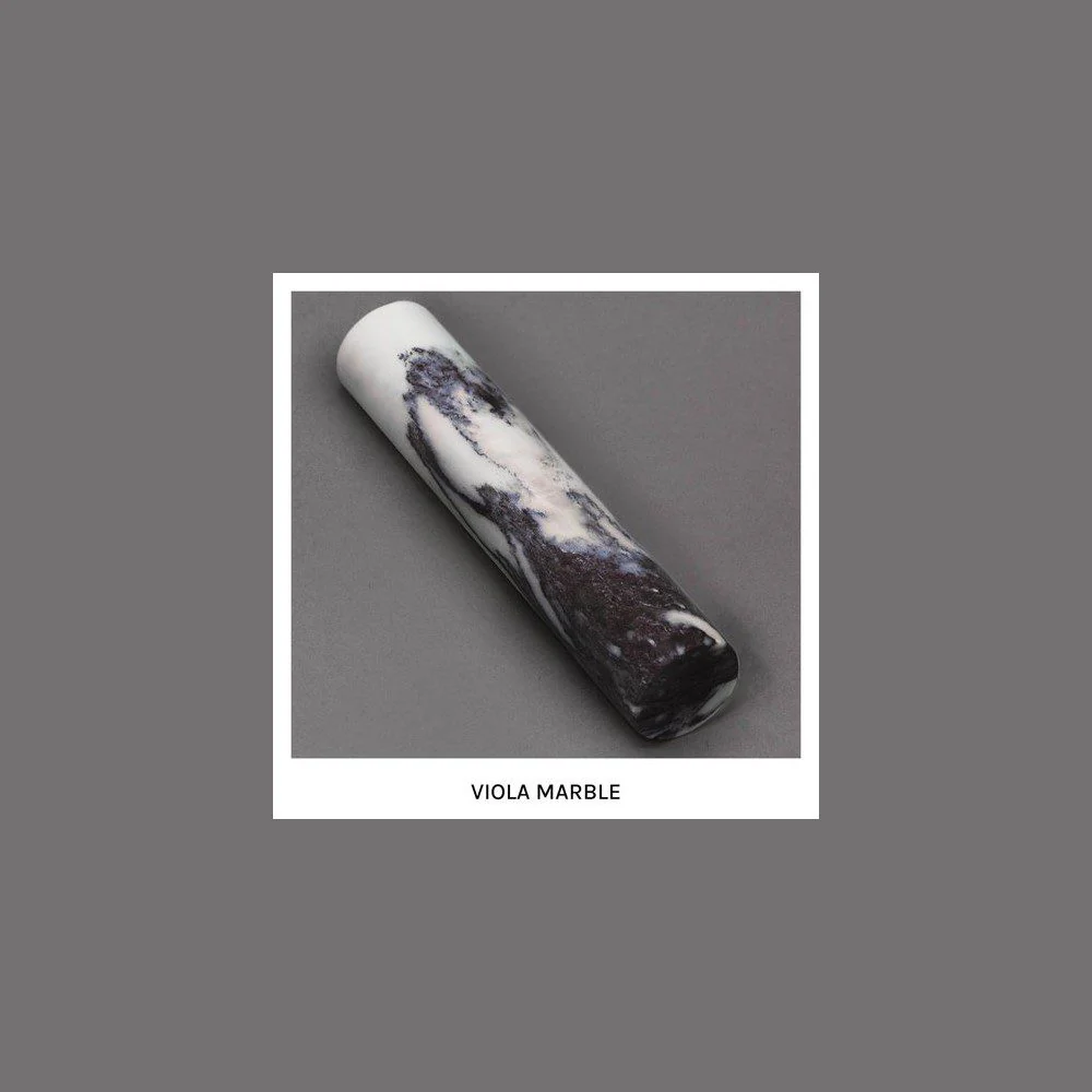 PRE-ORDER │ BEN-TOVIM DESIGN Formation Linear Pendant, Aged Brass/Viola Marble - 7 Sizes - Image 4