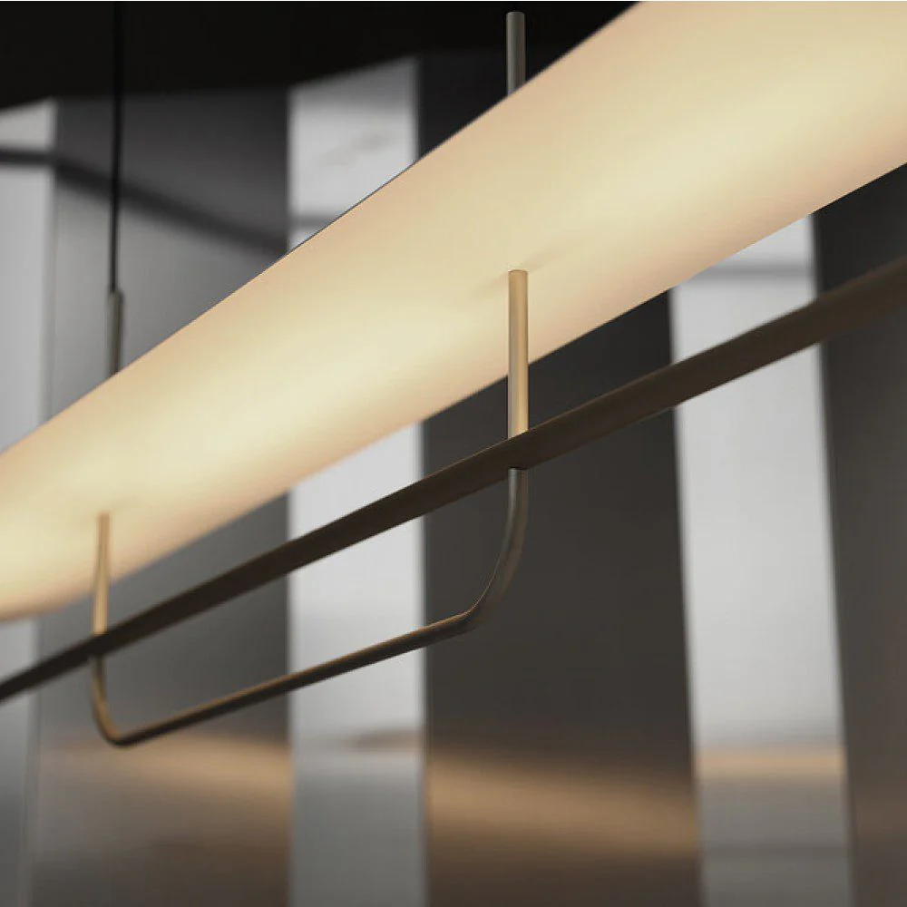 PRE-ORDER │ BEN TOVIM DESIGN Reflector Linear Pendant, Anodised Black - Image 2