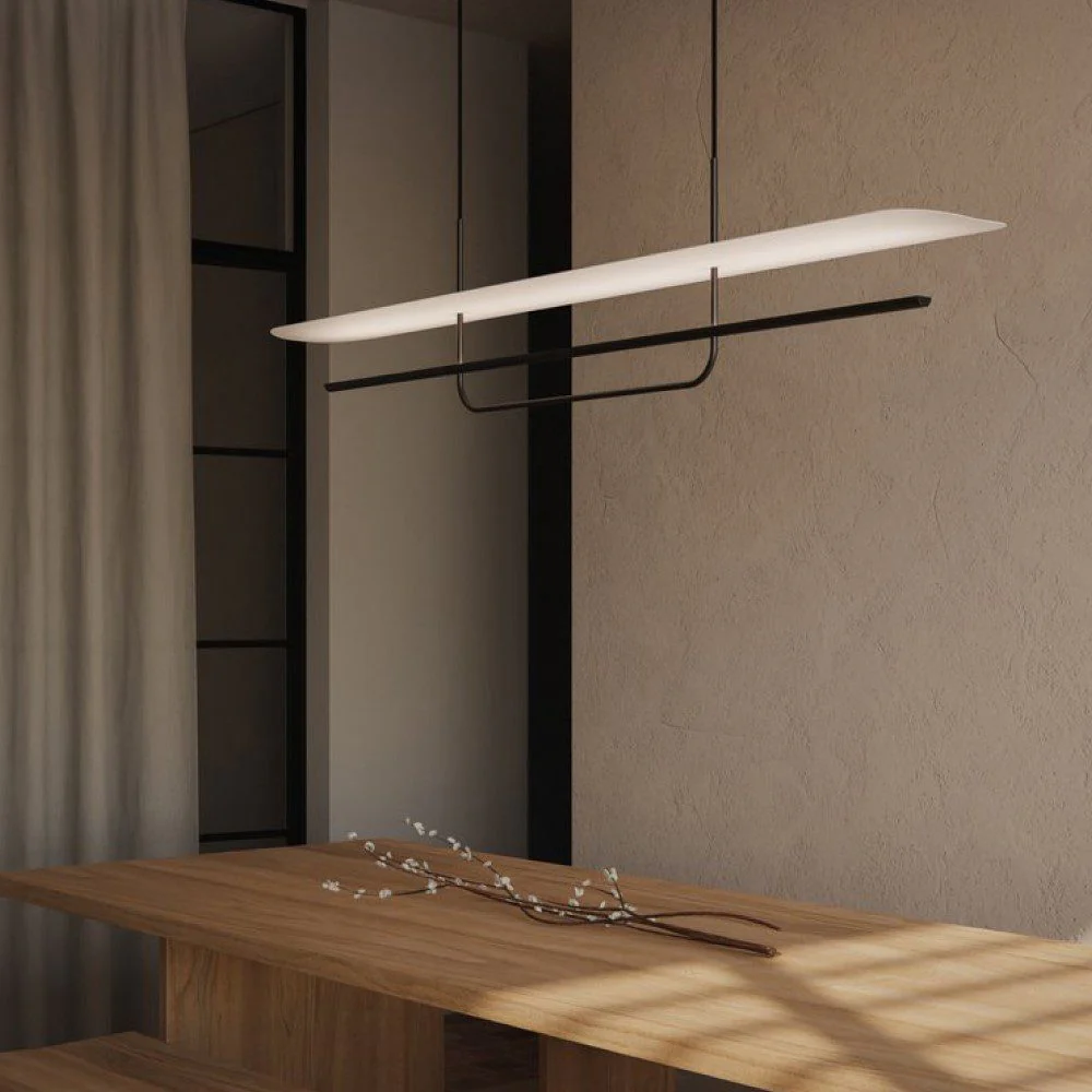 PRE-ORDER │ BEN TOVIM DESIGN Reflector Linear Pendant, Anodised Black - Image 5