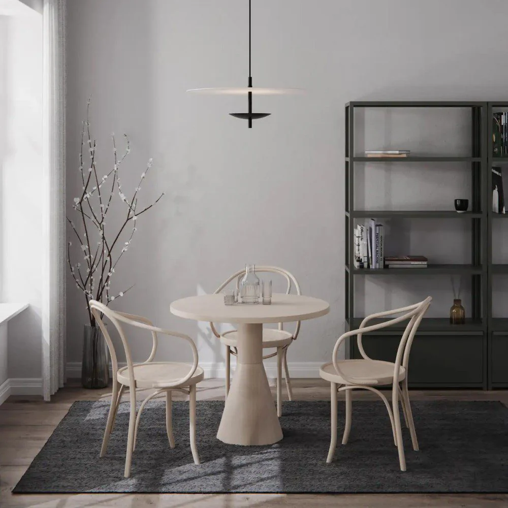 PRE-ORDER │ BEN TOVIM DESIGN Reflector Round Pendant, Anodised Black - 2 Sizes