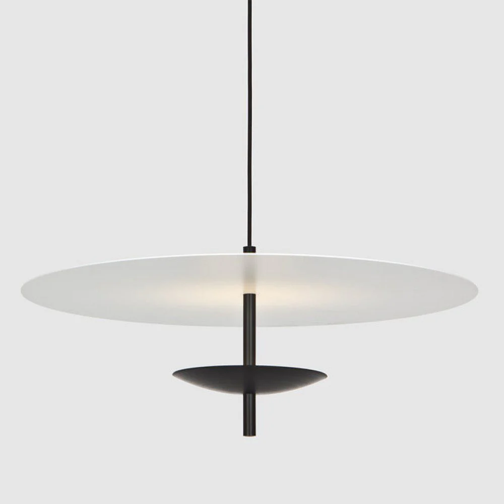 PRE-ORDER │ BEN-TOVIM DESIGN Reflector Round Pendant, Bronze Patina - 2 Sizes - Image 5
