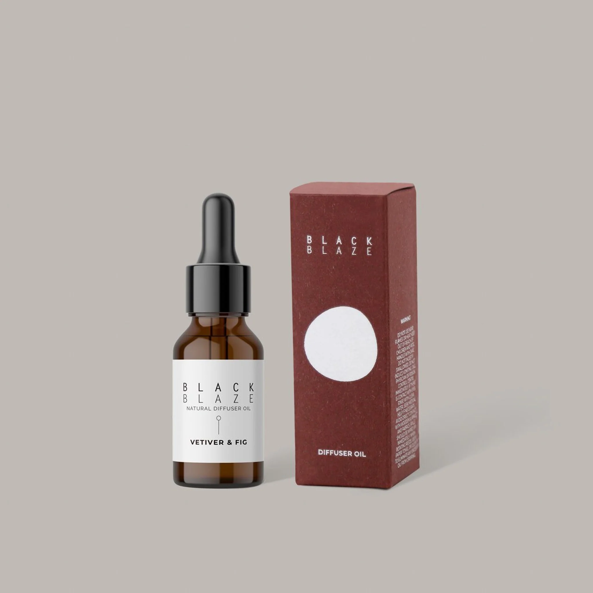 BLACK BLAZE Diffuser Oil, Vetiver & Fig - Image 5