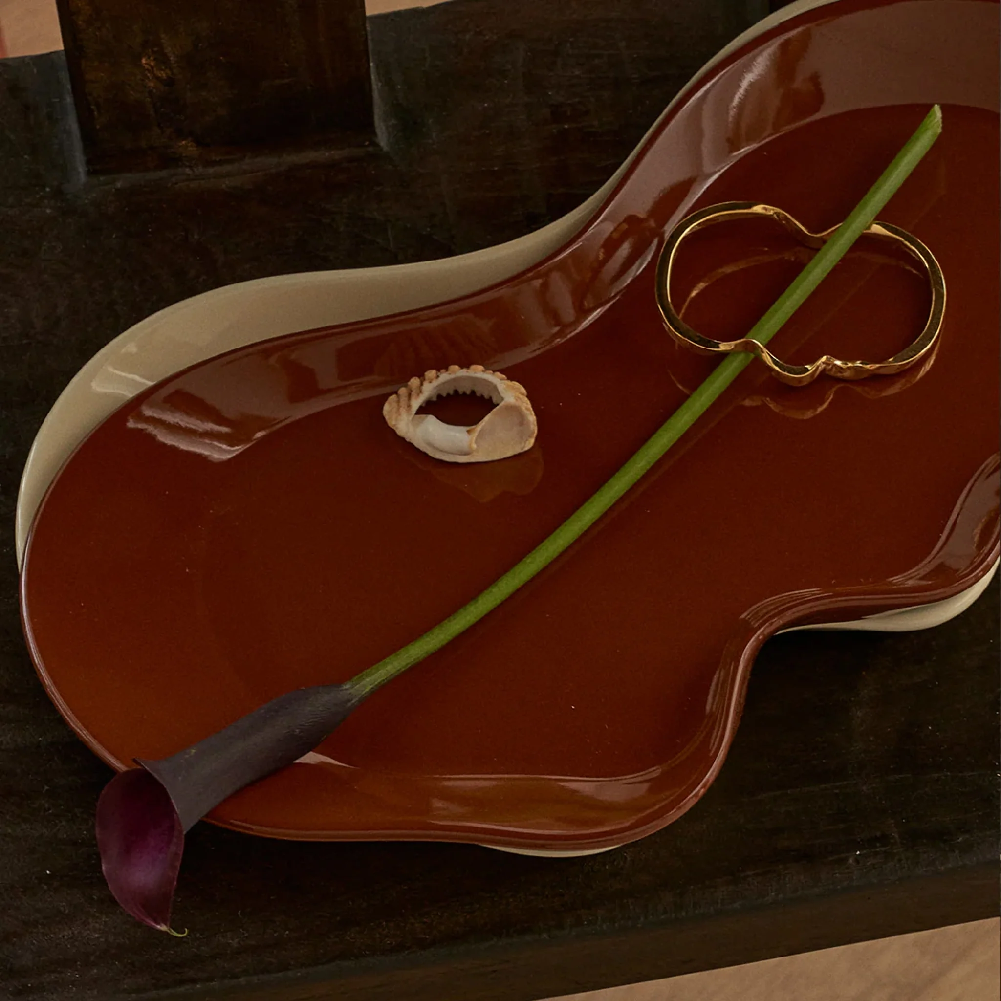 BLACK BLAZE Drift Tray/Platter, Rust - Image 6