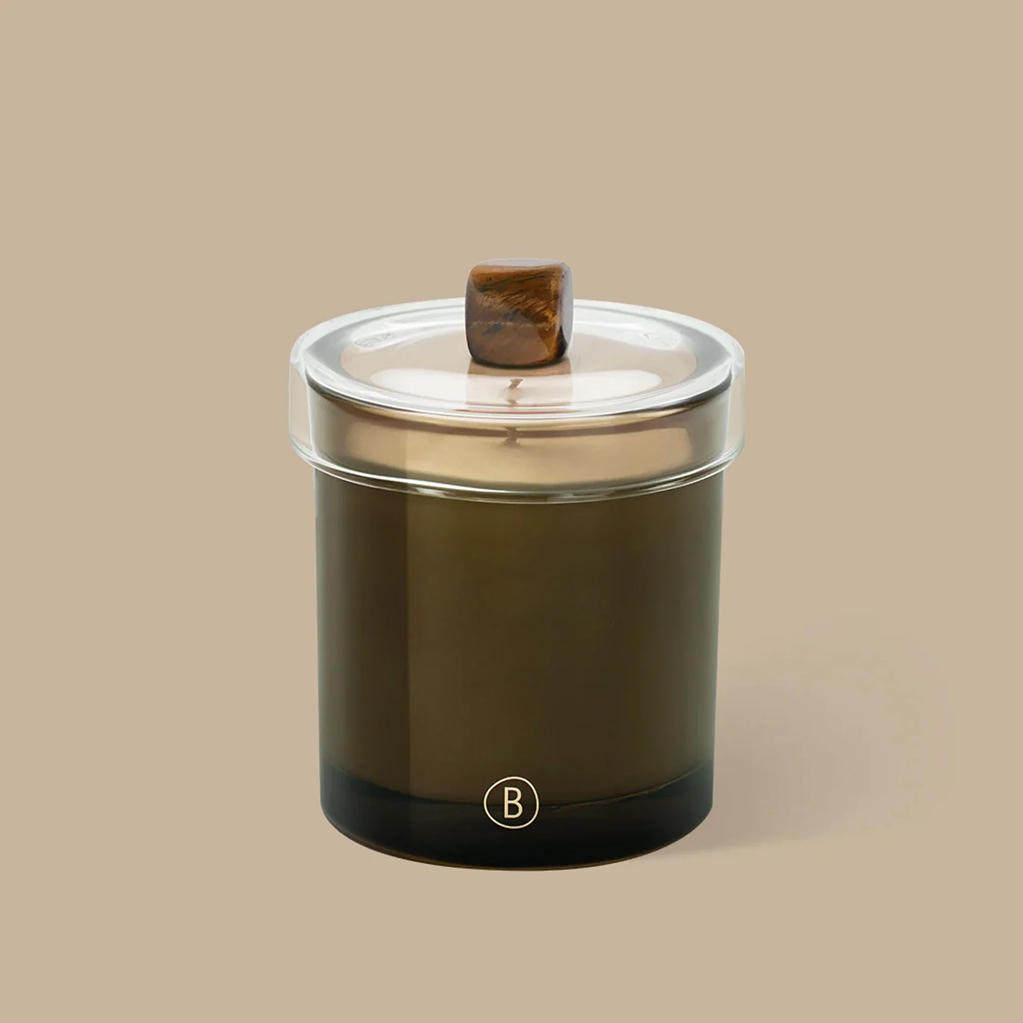 BLACK BLAZE Glass Candle Lid, Tiger Eye - Image 5