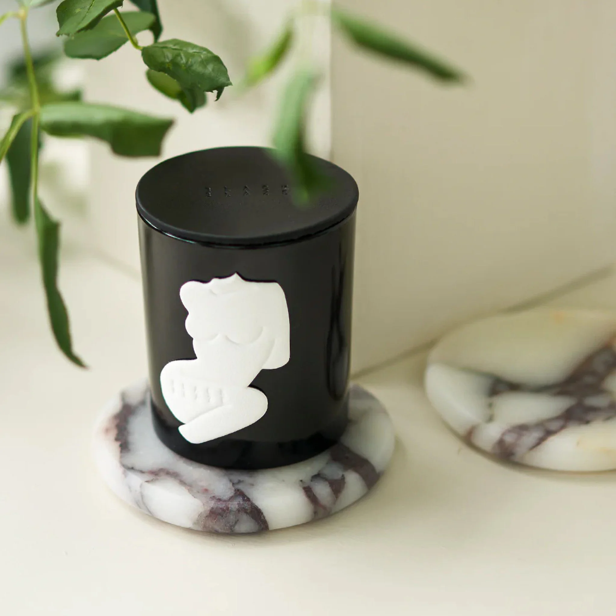 BLACK BLAZE Stone Coasters, Calacatta Viola (Set of 2) - Image 4