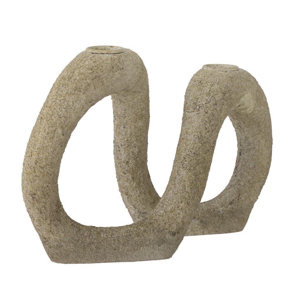 BLOOMINGVILLE Dacian Resin Candle Holder, Nature - Image 3