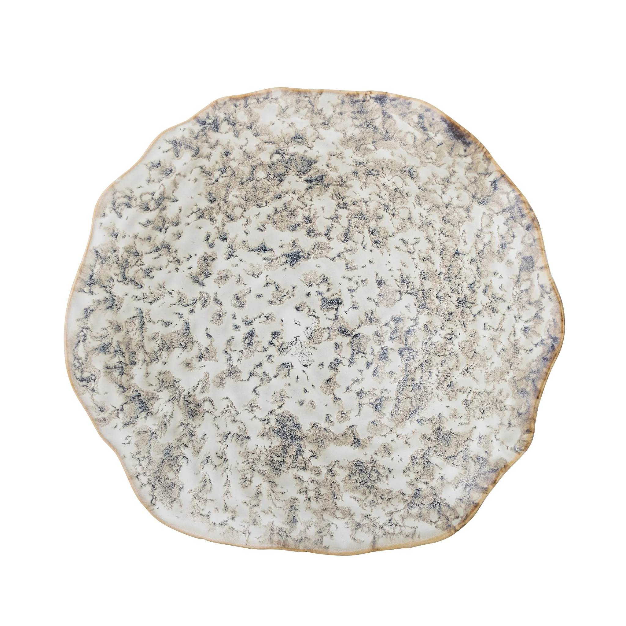 BLOOMINGVILLE Lennon Stoneware Bowl Ø27cm, Grey - Image 4