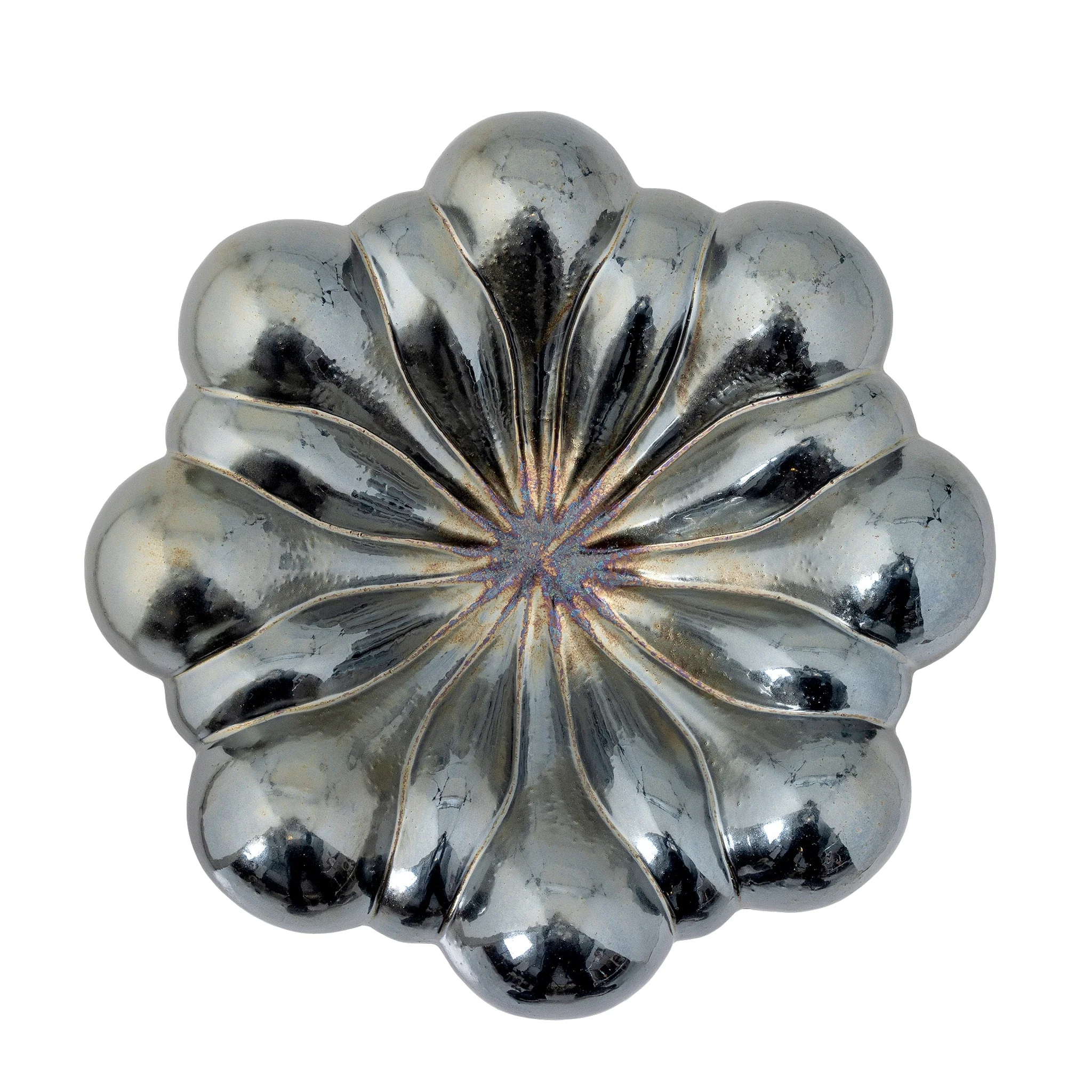 BLOOMINGVILLE Sheeran Bowl, Silver, D31.5cm - Image 3