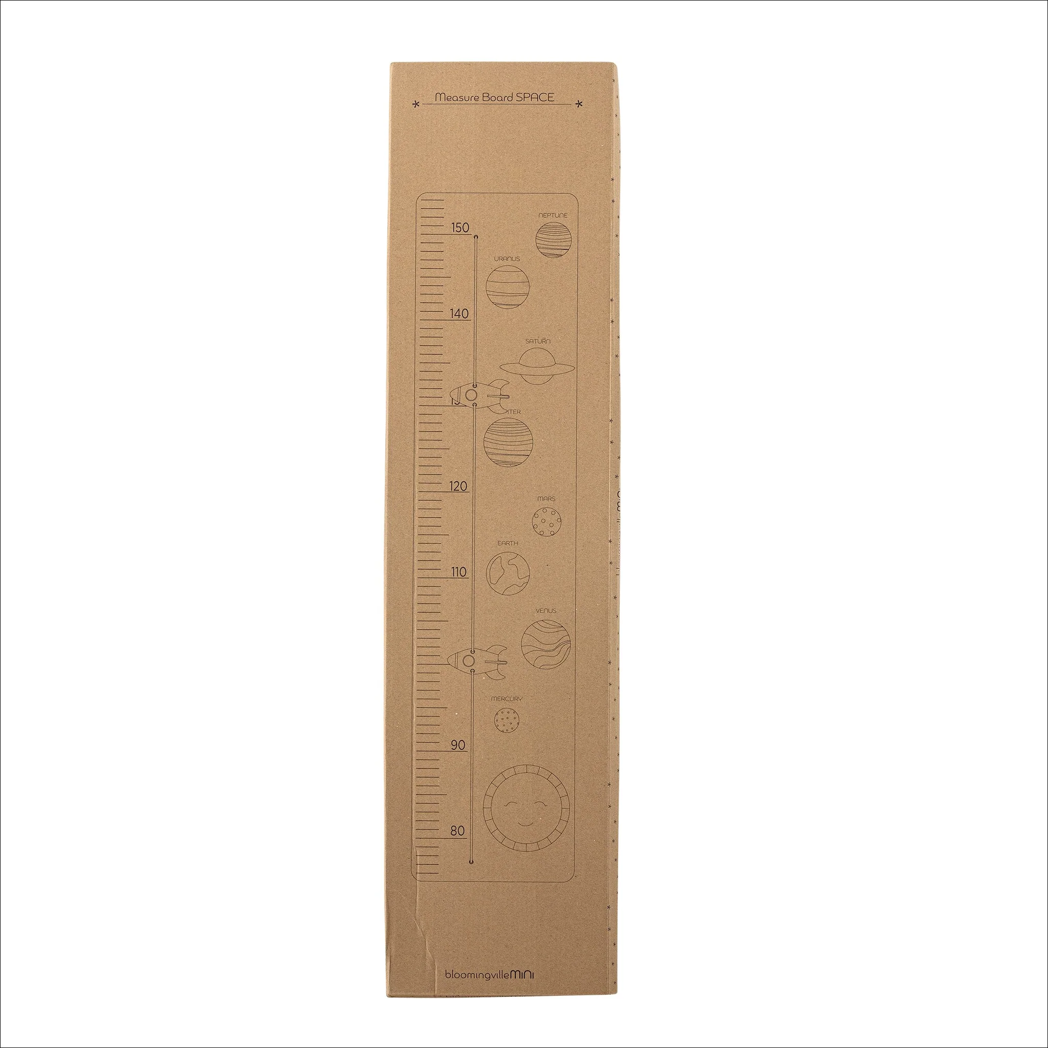 BLOOMINGVILLE Space Measure Board, Grey, FSC, MDF, H80cm - Image 4