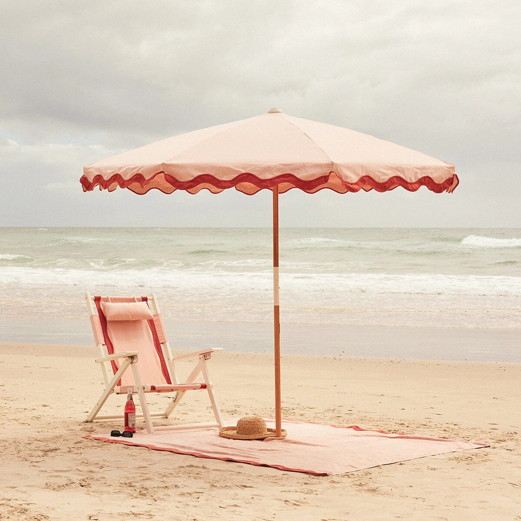 BUSINESS & PLEASURE CO Amalfi Umbrella, Rivie Pink - Image 8