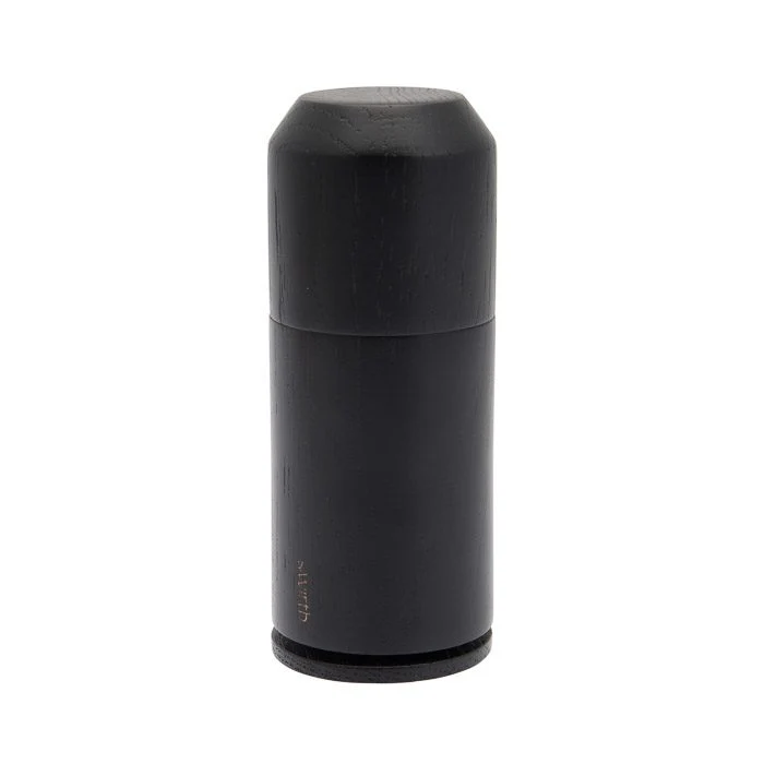 EKTA LIVING ‘Crush Me’ Salt or Pepper Grinder, Black Oak - Image 3