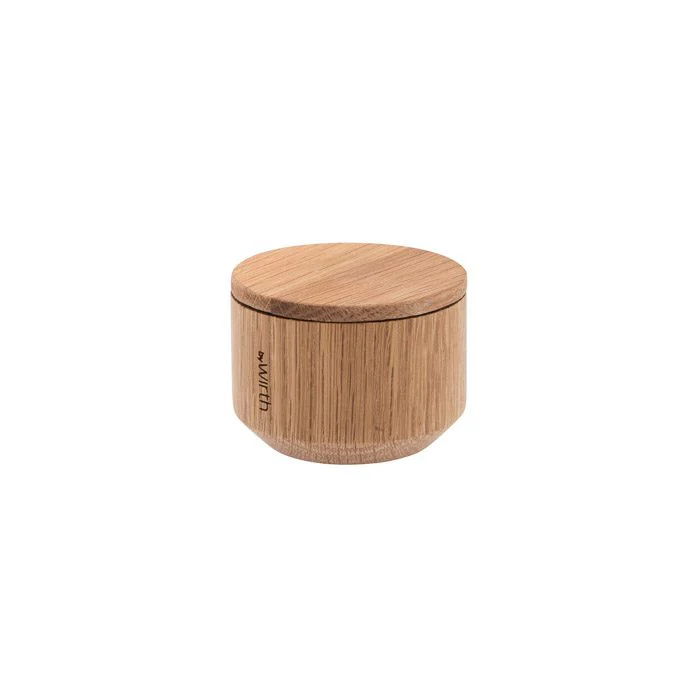 EKTA LIVING 'Salt Me' Salt Dish, Oiled Oak - Image 5