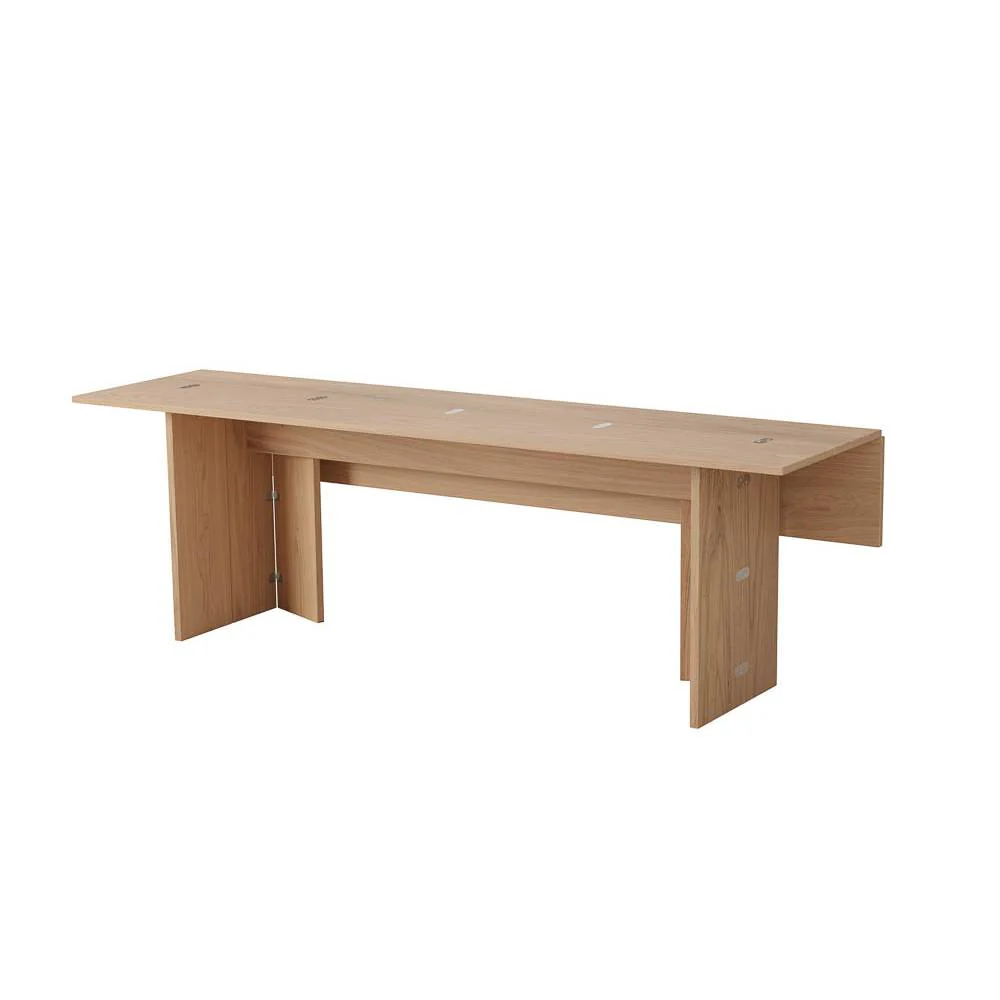 PRE-ORDER │ DESIGN HOUSE STOCKHOLM Flip Table, Oak - 3 Sizes - Image 2