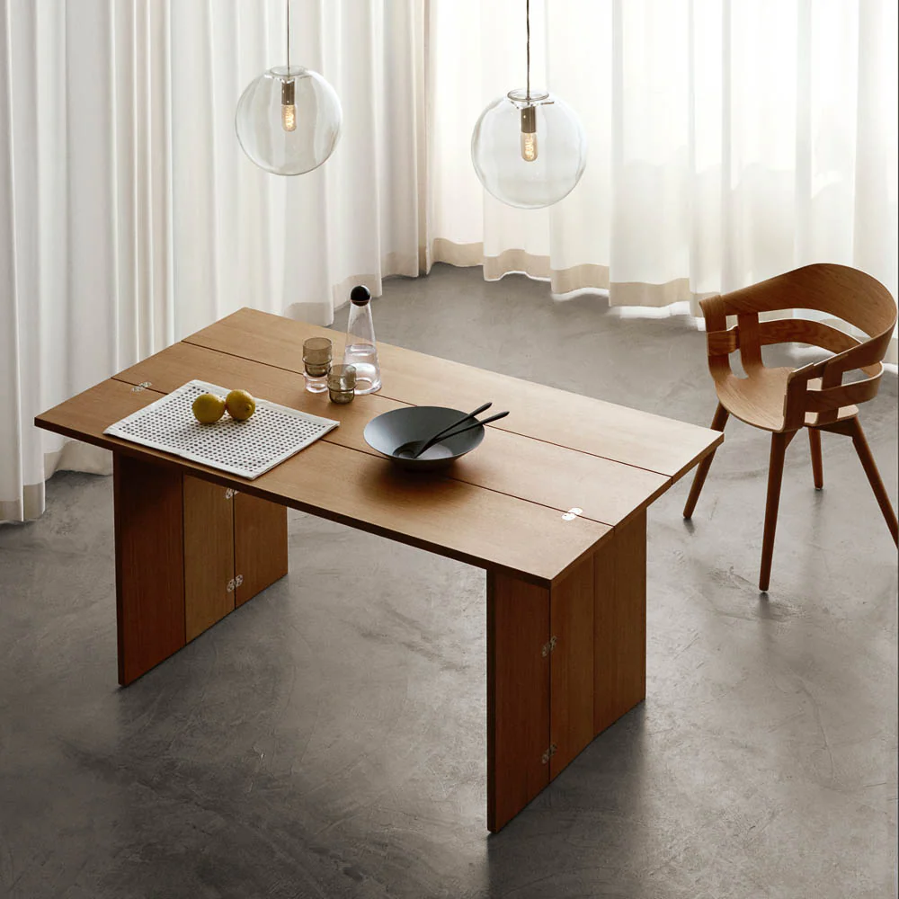 PRE-ORDER │ DESIGN HOUSE STOCKHOLM Flip Table, Oak - 3 Sizes - Image 6