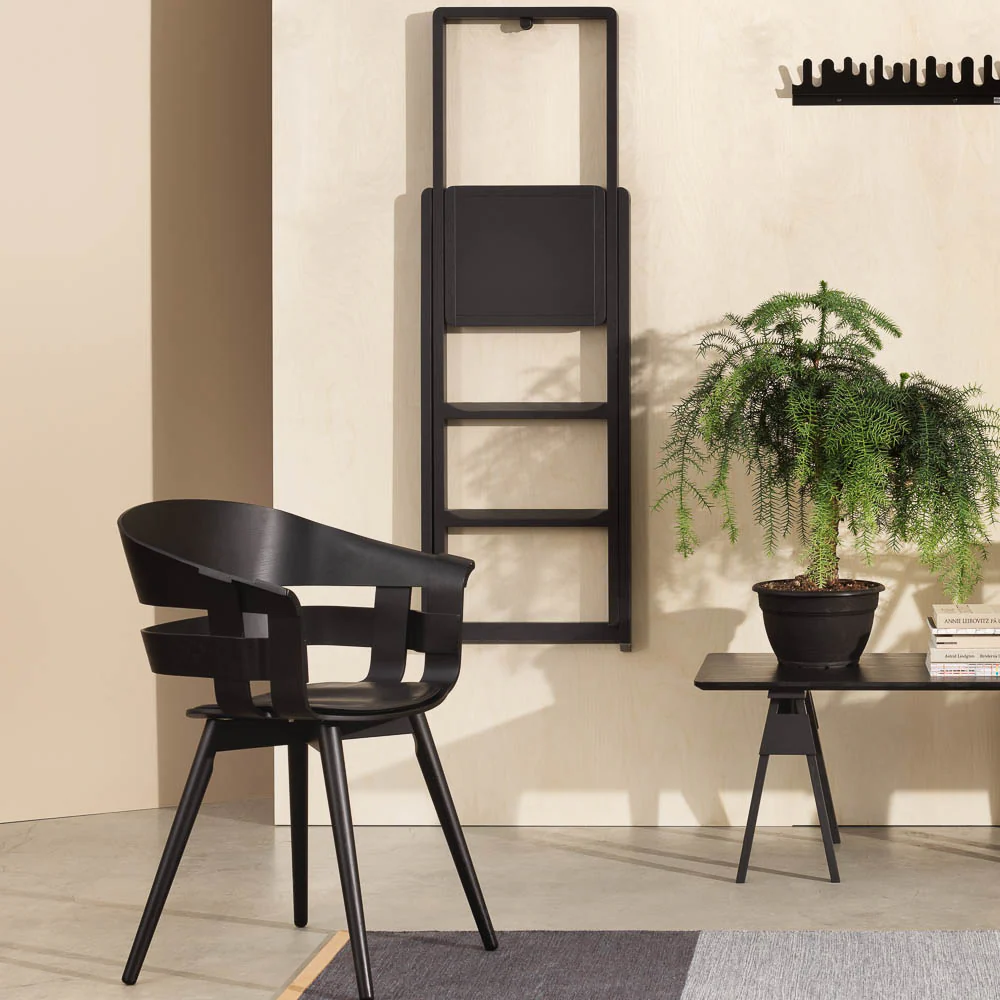DESIGN HOUSE STOCKHOLM Step Ladder, Black - Image 3