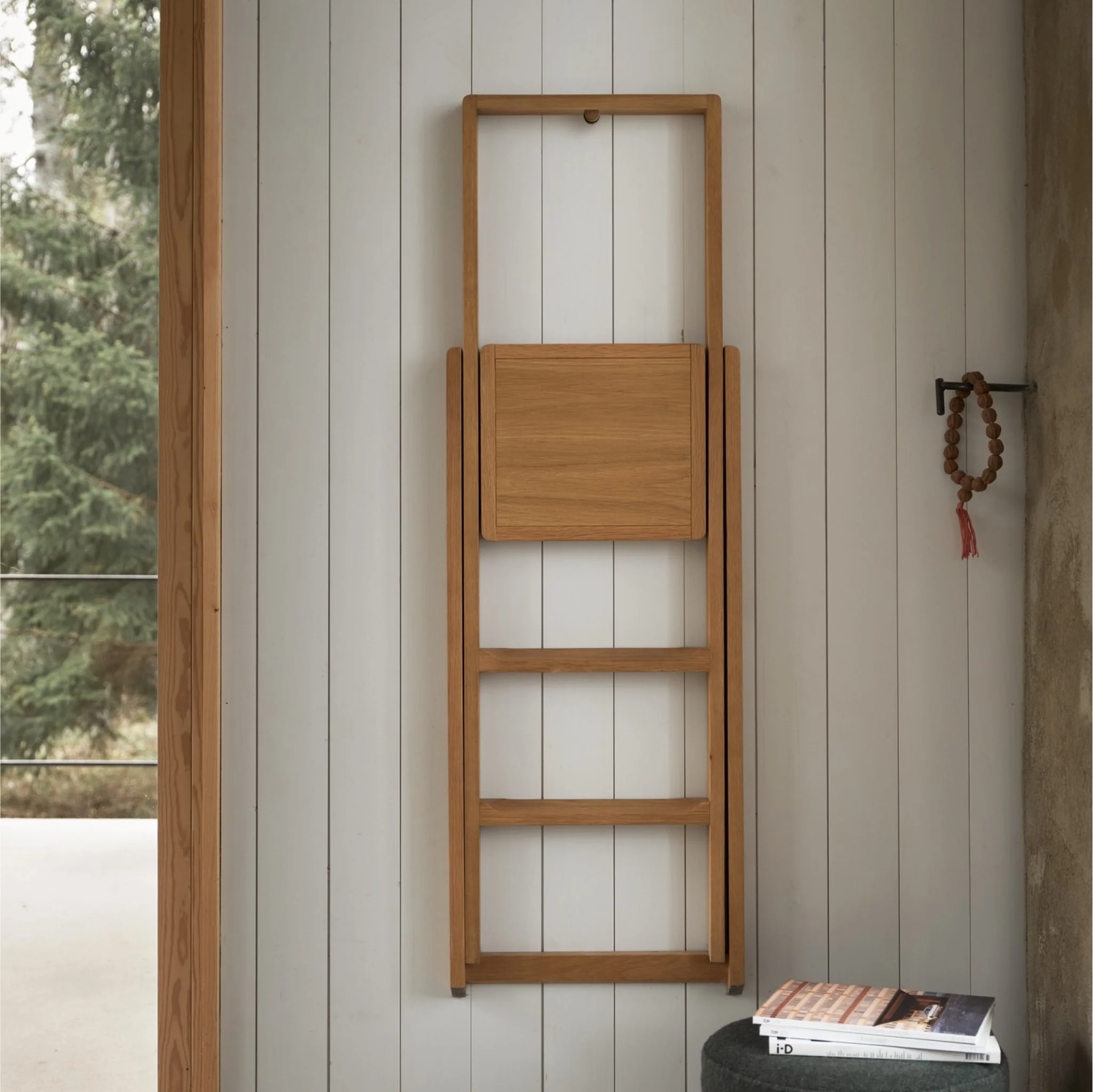 DESIGN HOUSE STOCKHOLM Step Ladder, Light Oak - Image 3