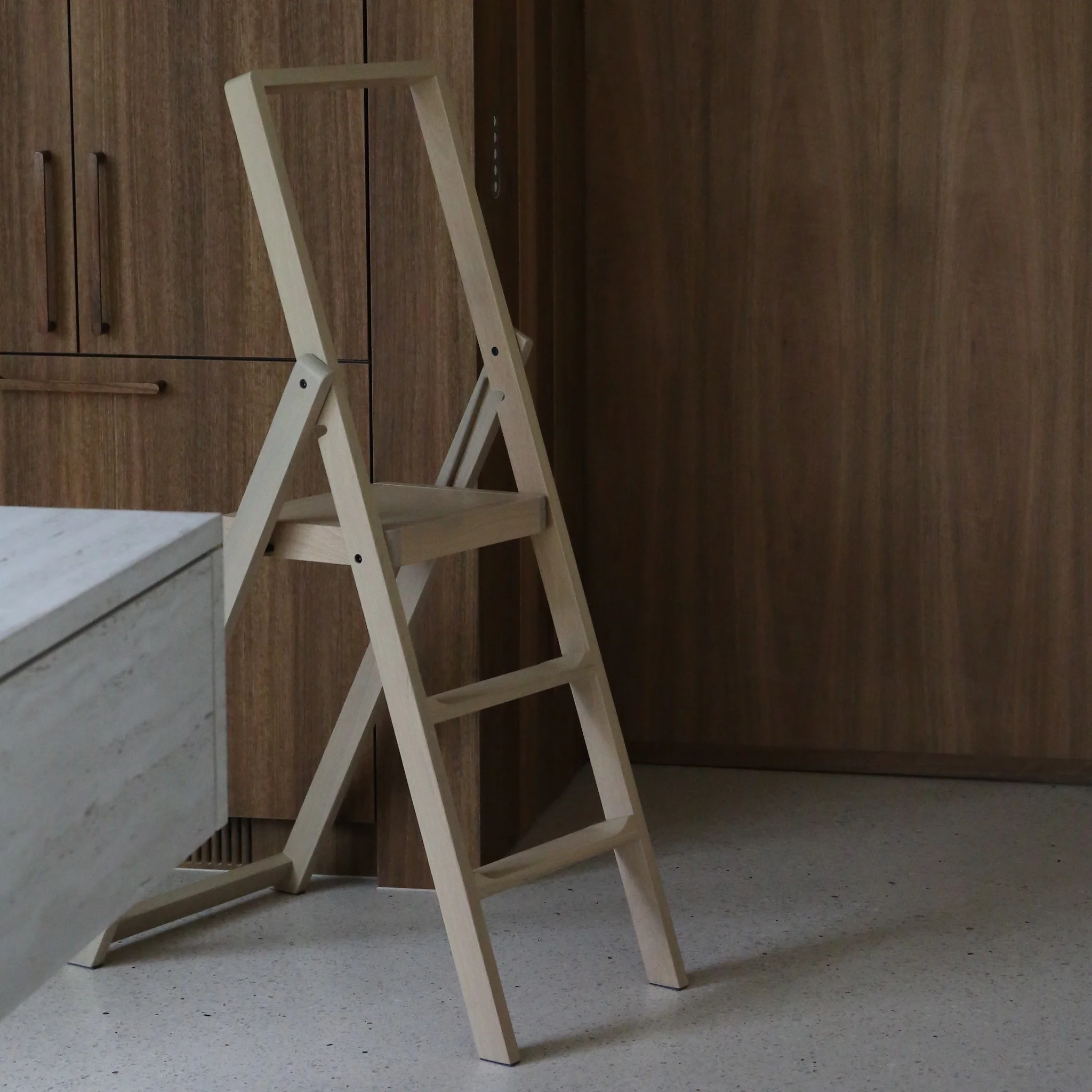 DESIGN HOUSE STOCKHOLM Step Ladder, Light Oak - Image 6