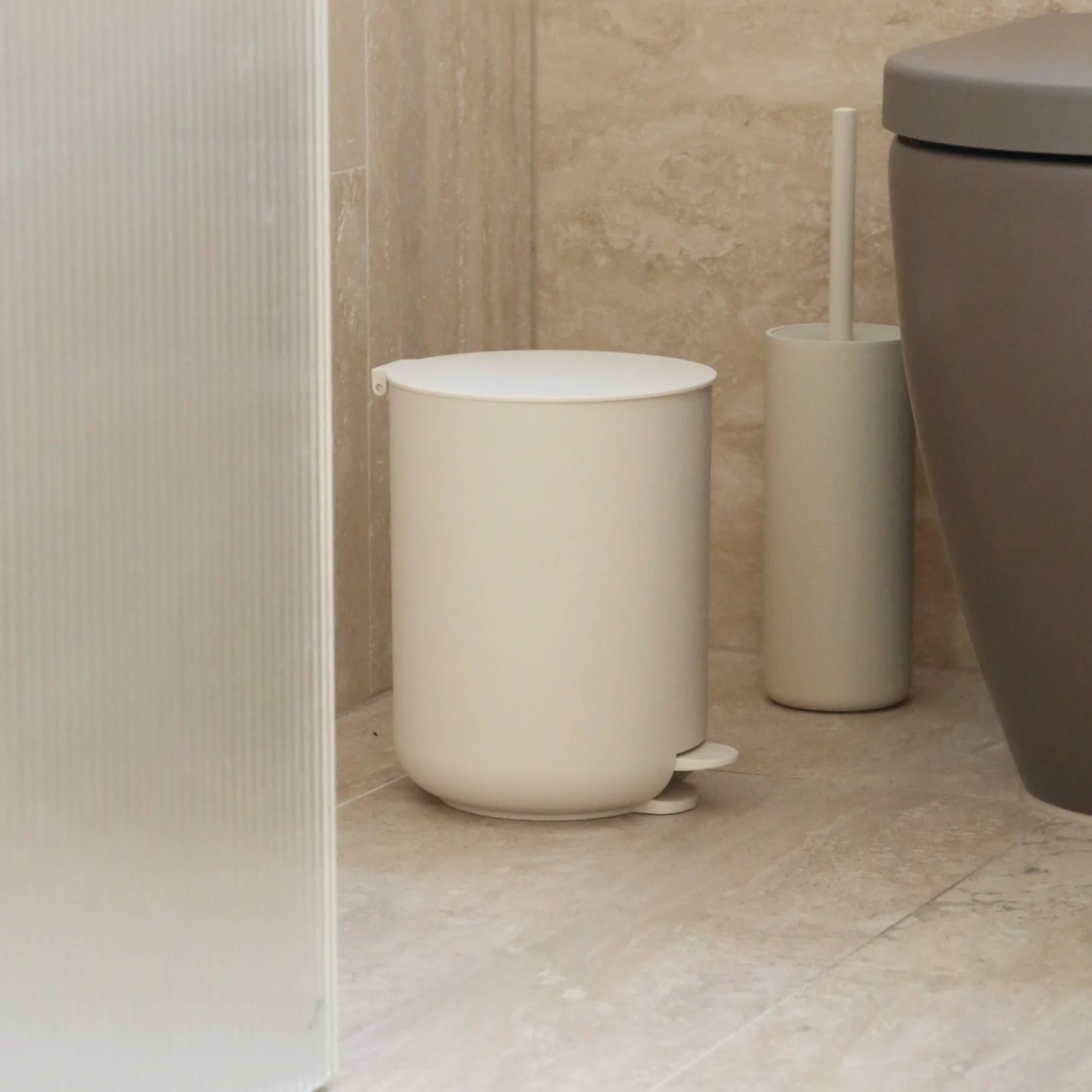DESIGNSTUFF ARC Pedal Bin, 4.3L, Sand - Image 3