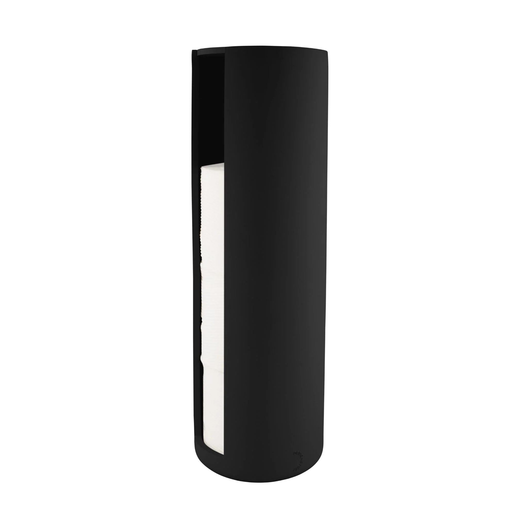 DESIGNSTUFF ARC Toilet Paper Storage Holder, Black - Image 2