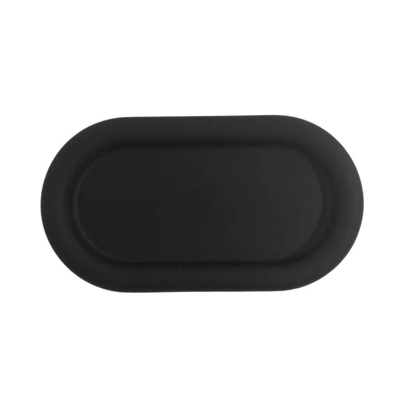 DESIGNSTUFF RUND Bubble Silicone Tray, 22cm, Black - Image 7