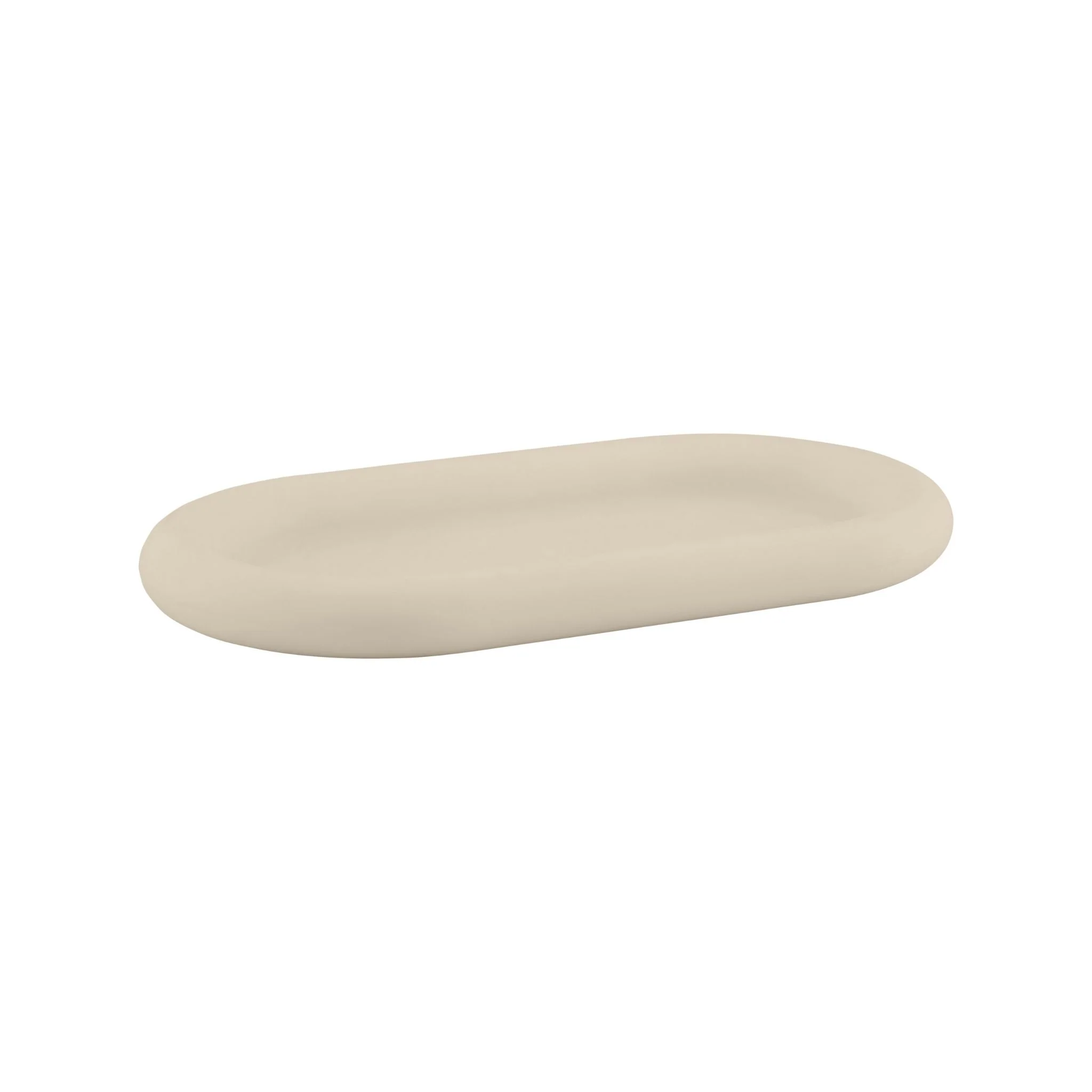 DESIGNSTUFF RUND Bubble Silicone Tray, 22cm, Sand - Image 2