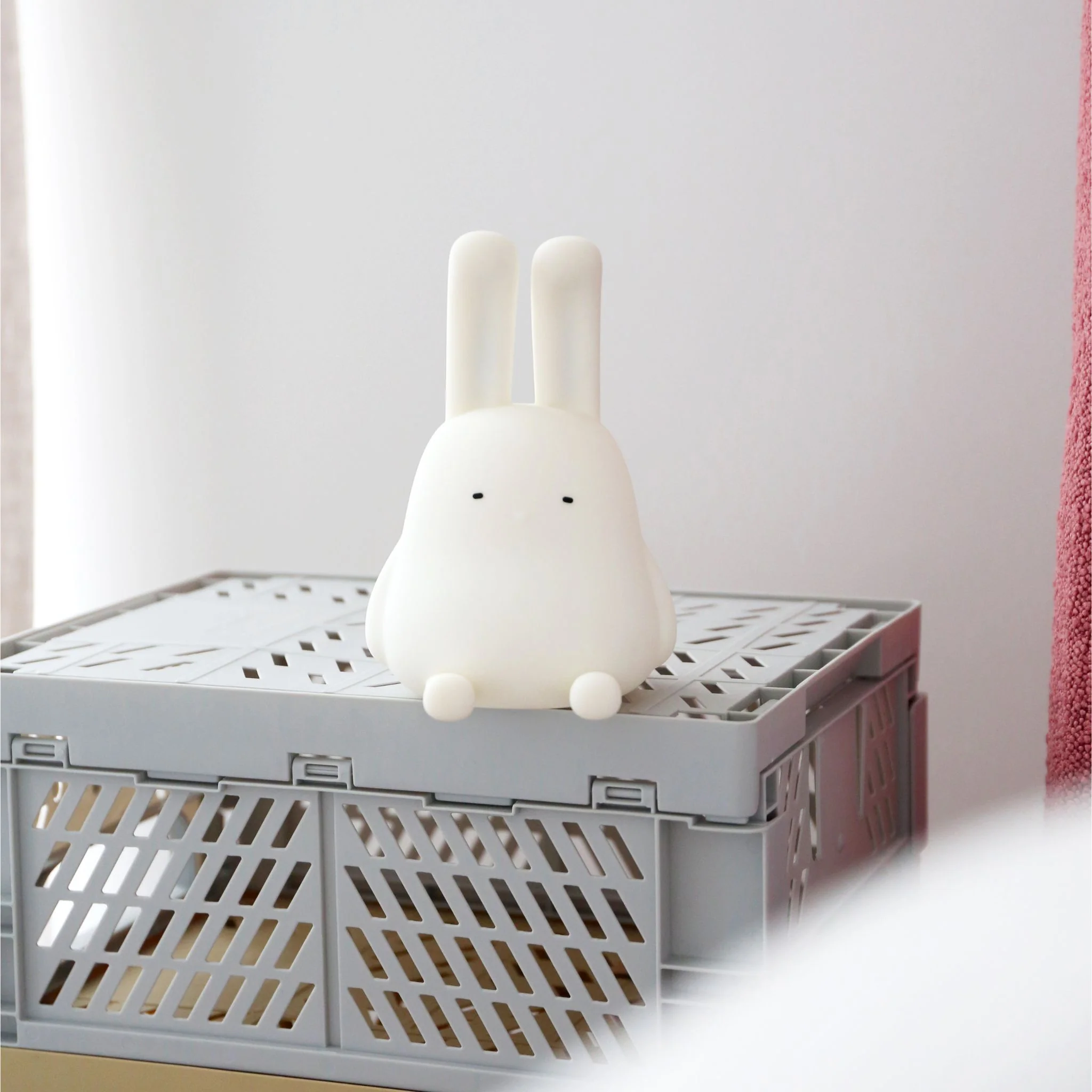DESIGNSTUFF LUMA Bunny Night Lamp, White - Image 8