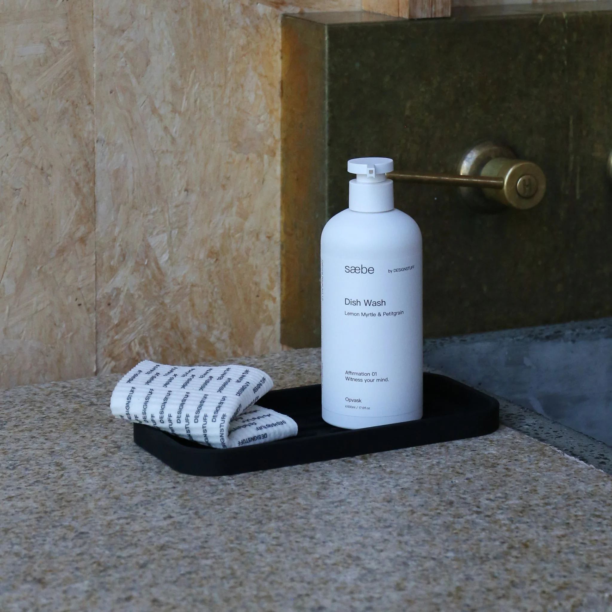 DESIGNSTUFF ETTA Compostable Eco Dishcloth, White (Set of 3) - Image 4