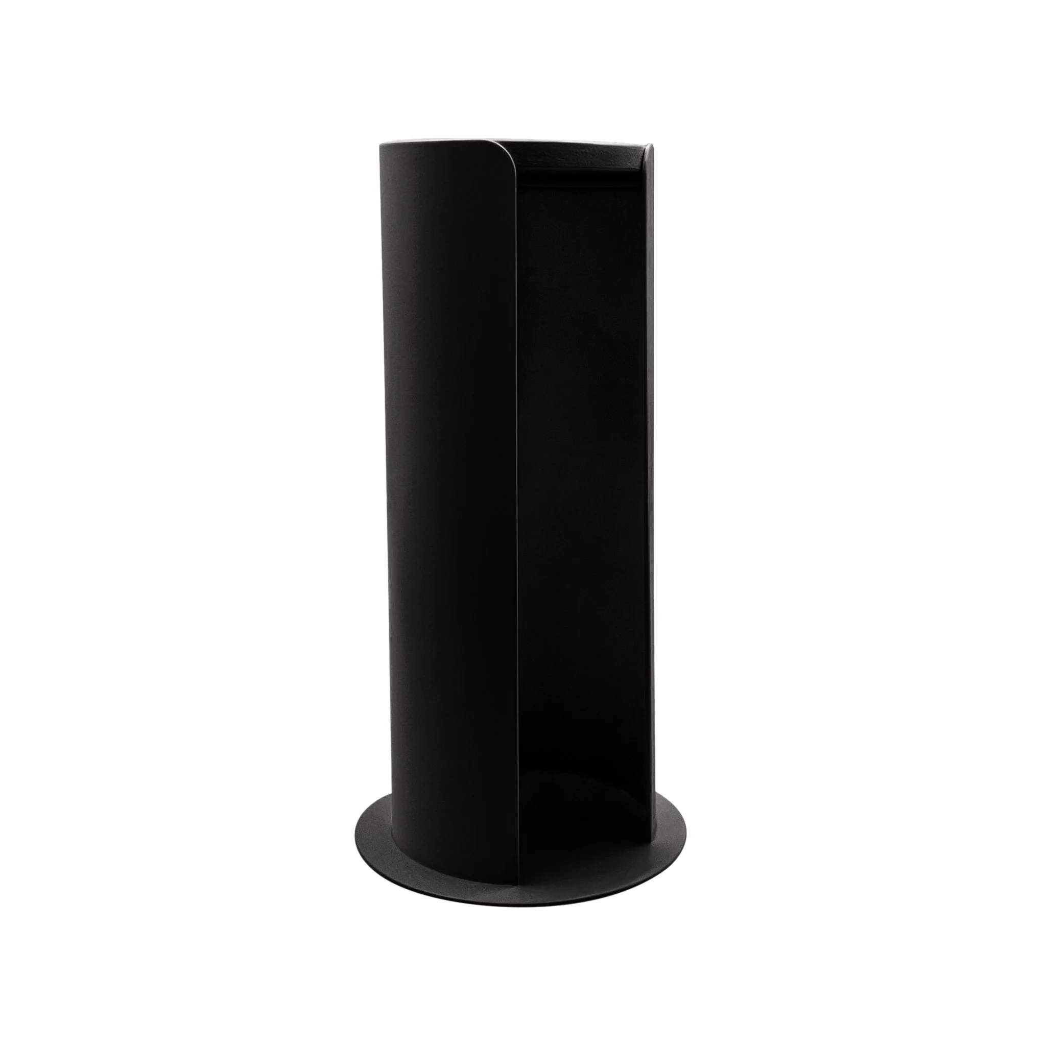 DESIGNSTUFF Cotton Pad Storage Holder, Black - Image 5