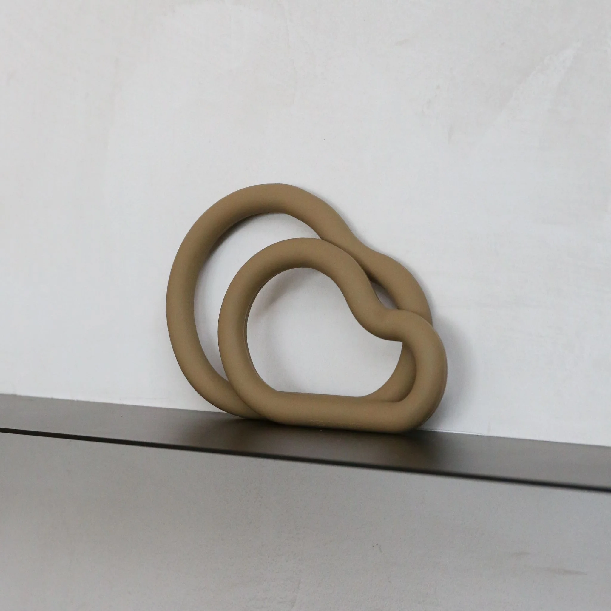 DESIGNSTUFF RUND Curve Silicone Trivet, Fern - Image 3