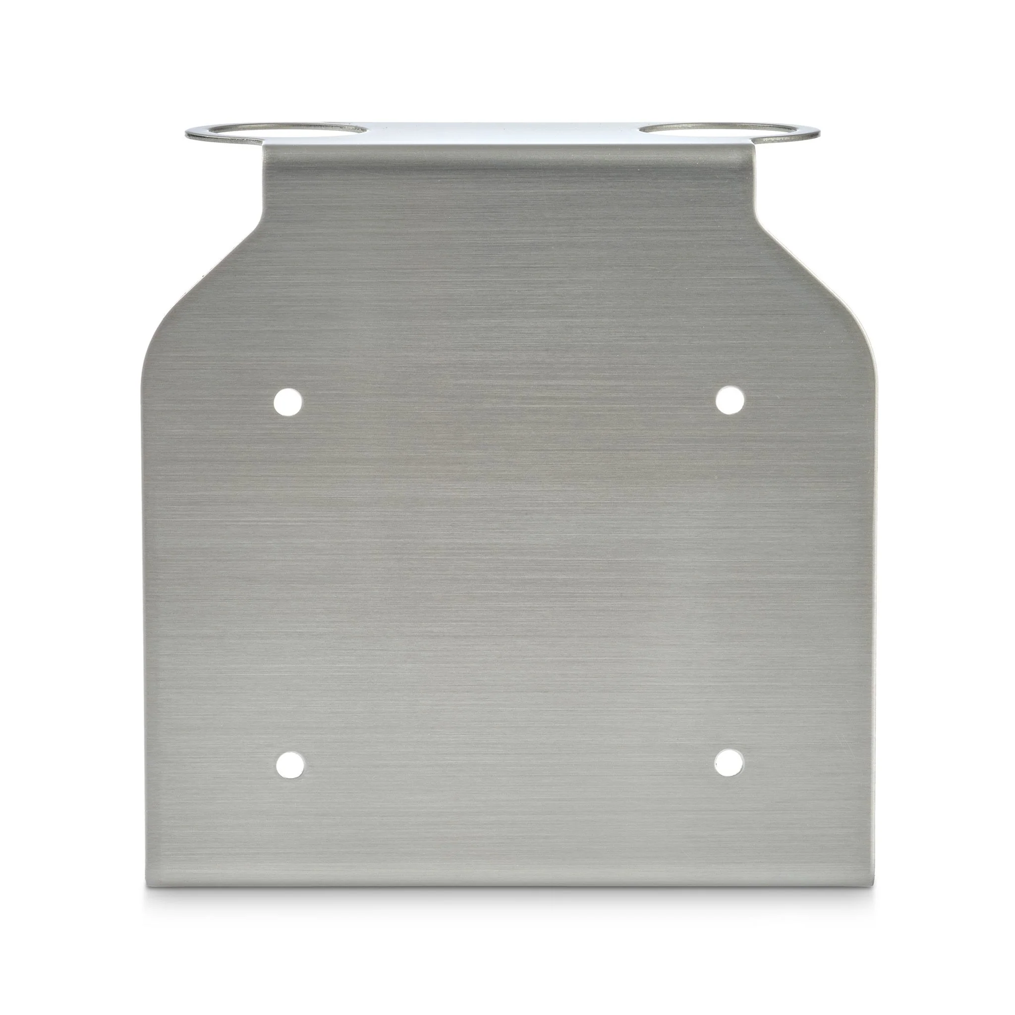 DESIGNSTUFF Dual Soap Dispenser Holder, Brushed Steel - Image 6