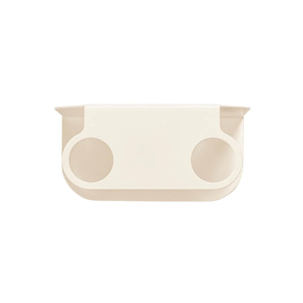 DESIGNSTUFF Dual Soap Dispenser Holder, Sand - Image 6