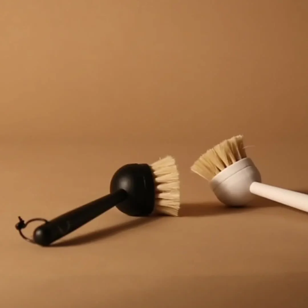 DESIGNSTUFF Eco Dish Brush, Black - Image 10