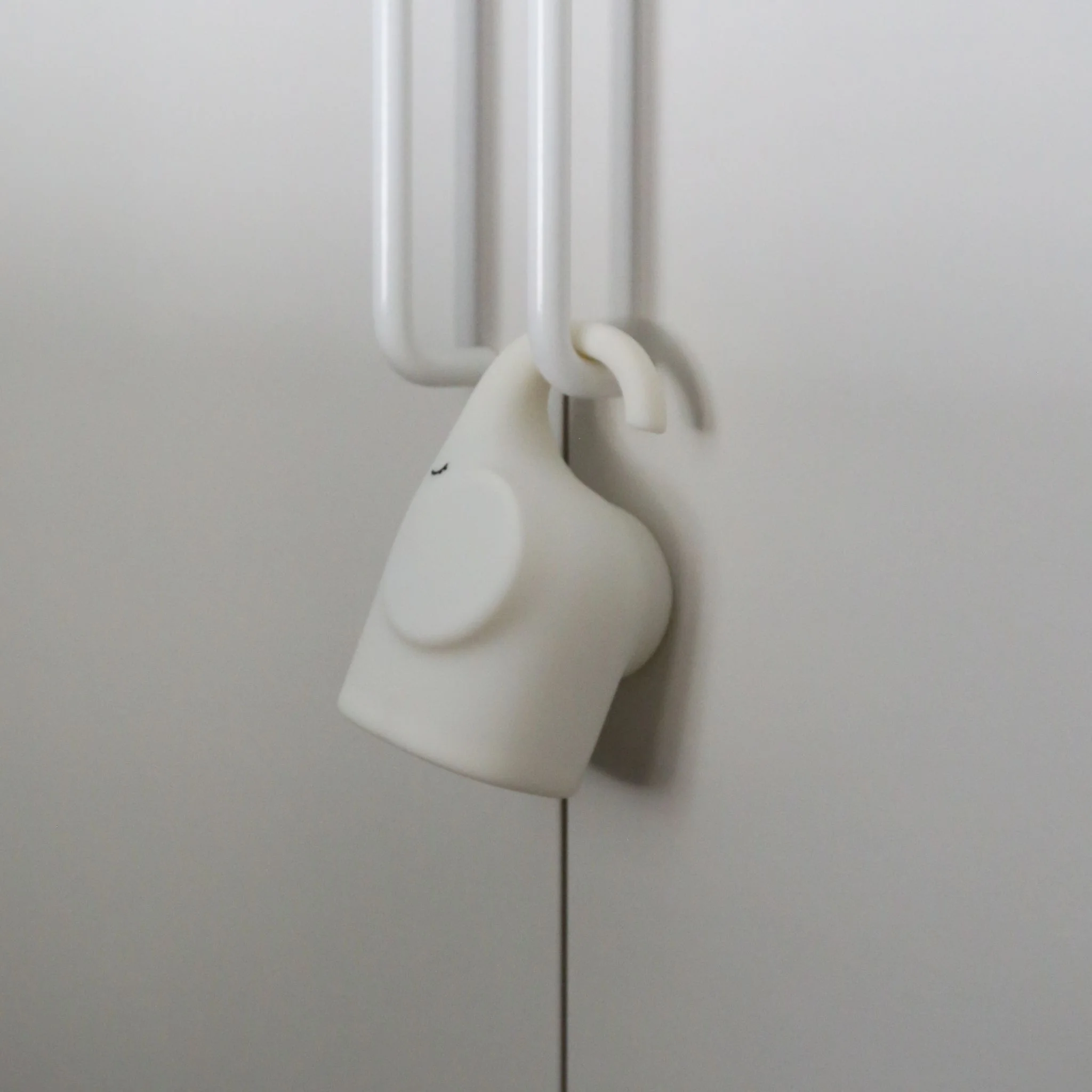 DESIGNSTUFF LUMA Elephant Night Lamp, White - Image 5