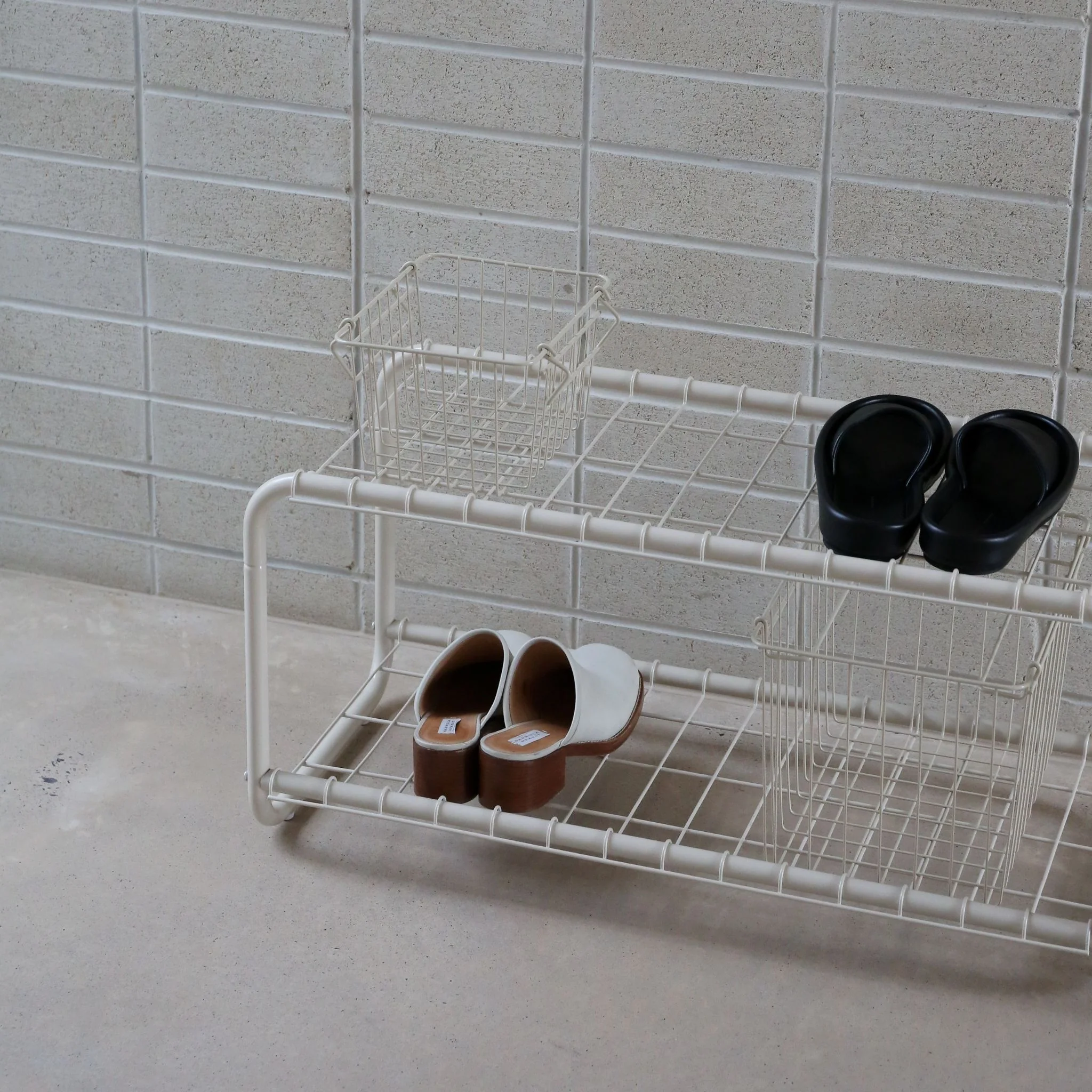 DESIGNSTUFF FORMA Metal Basket S, Sand - Image 5